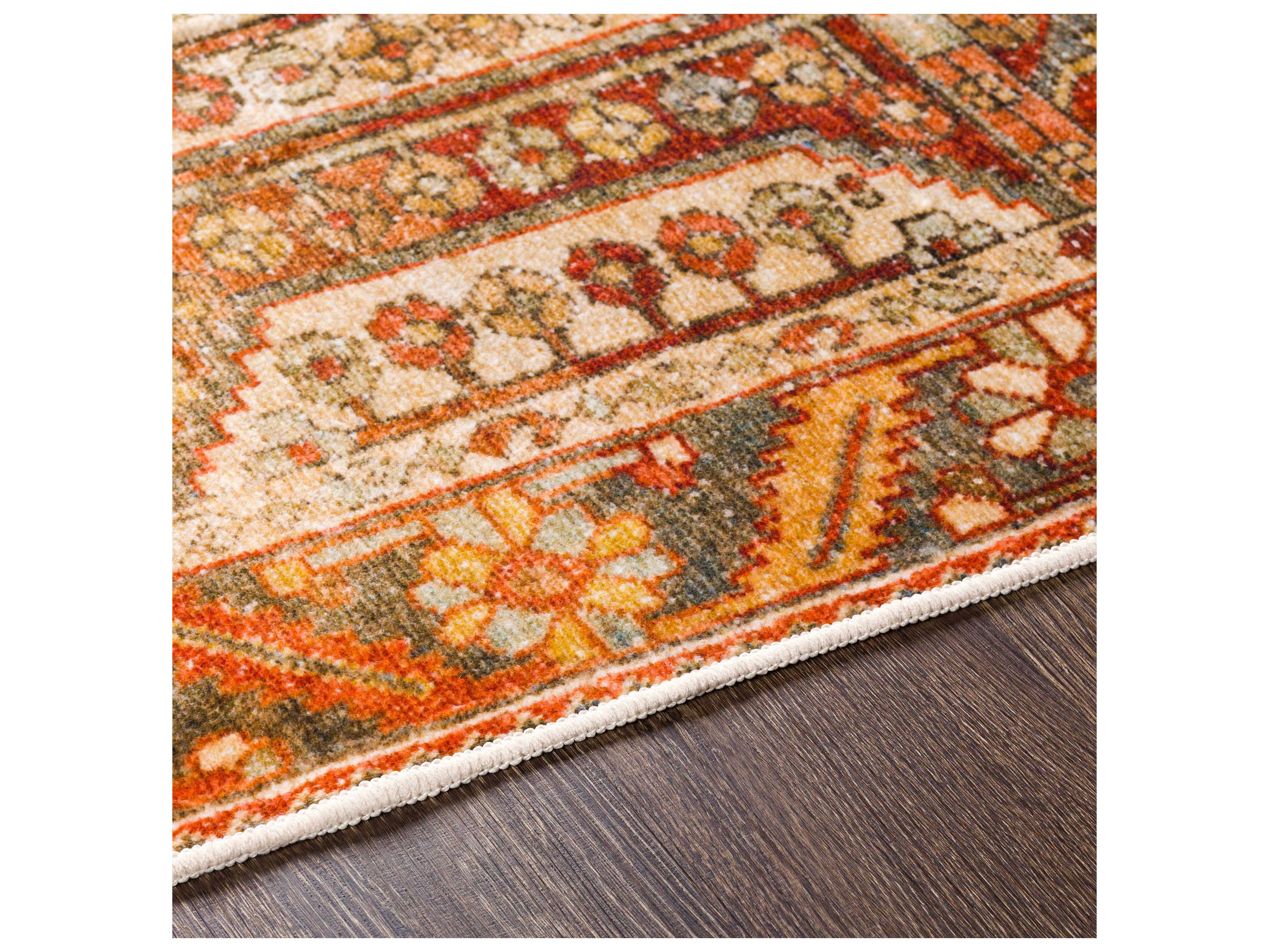 Livabliss by Surya Lavable Bordered Area Rug