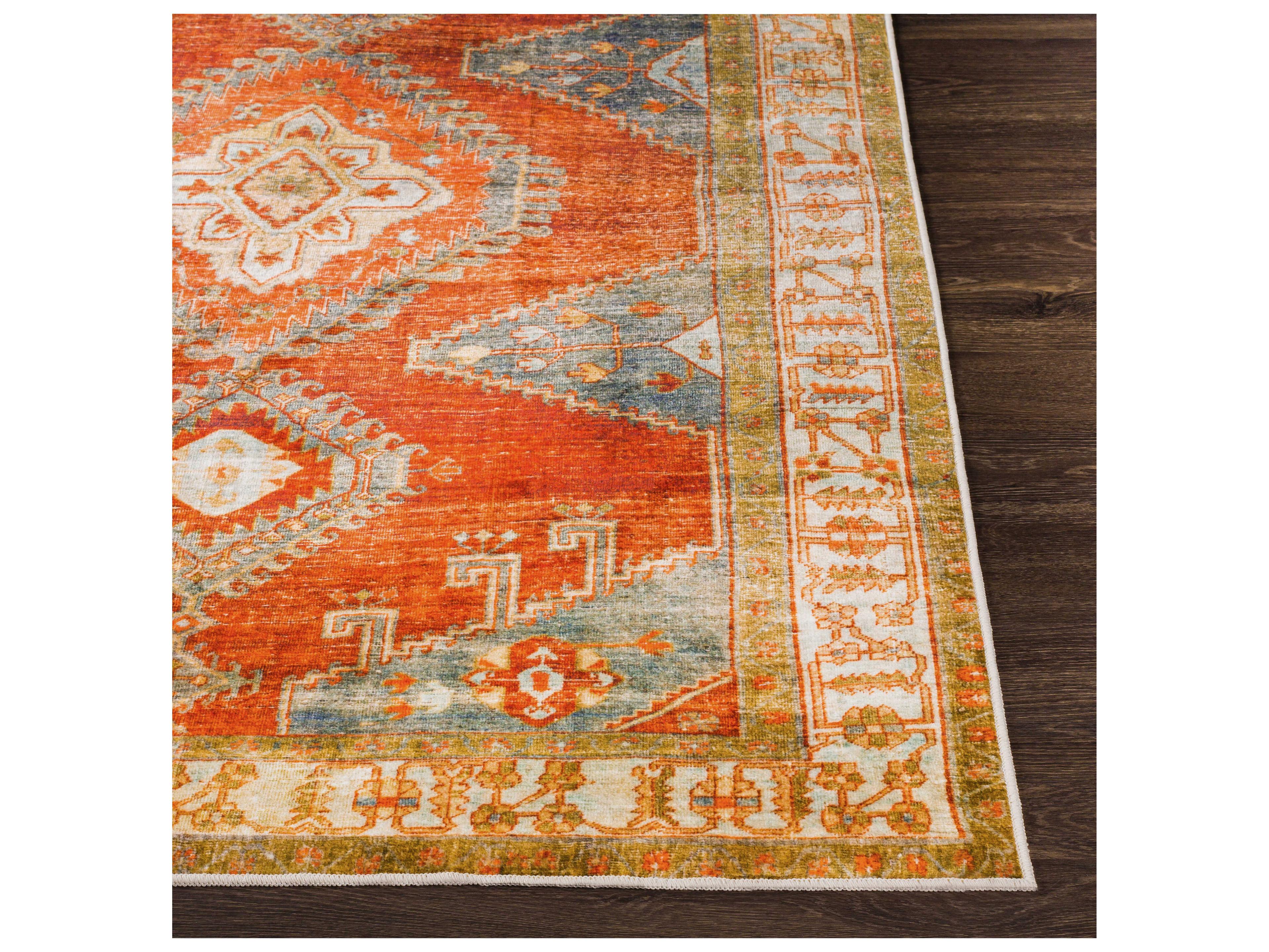 Livabliss by Surya Lavable Bordered Area Rug