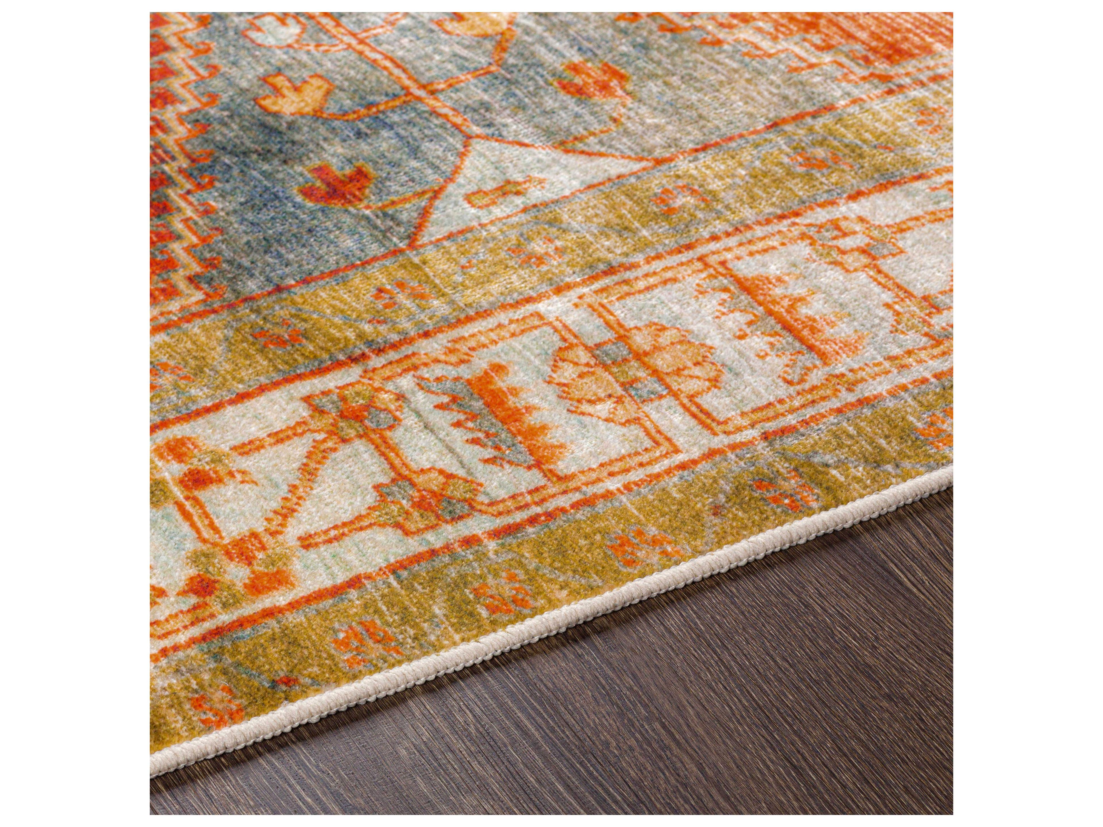 Livabliss by Surya Lavable Bordered Area Rug