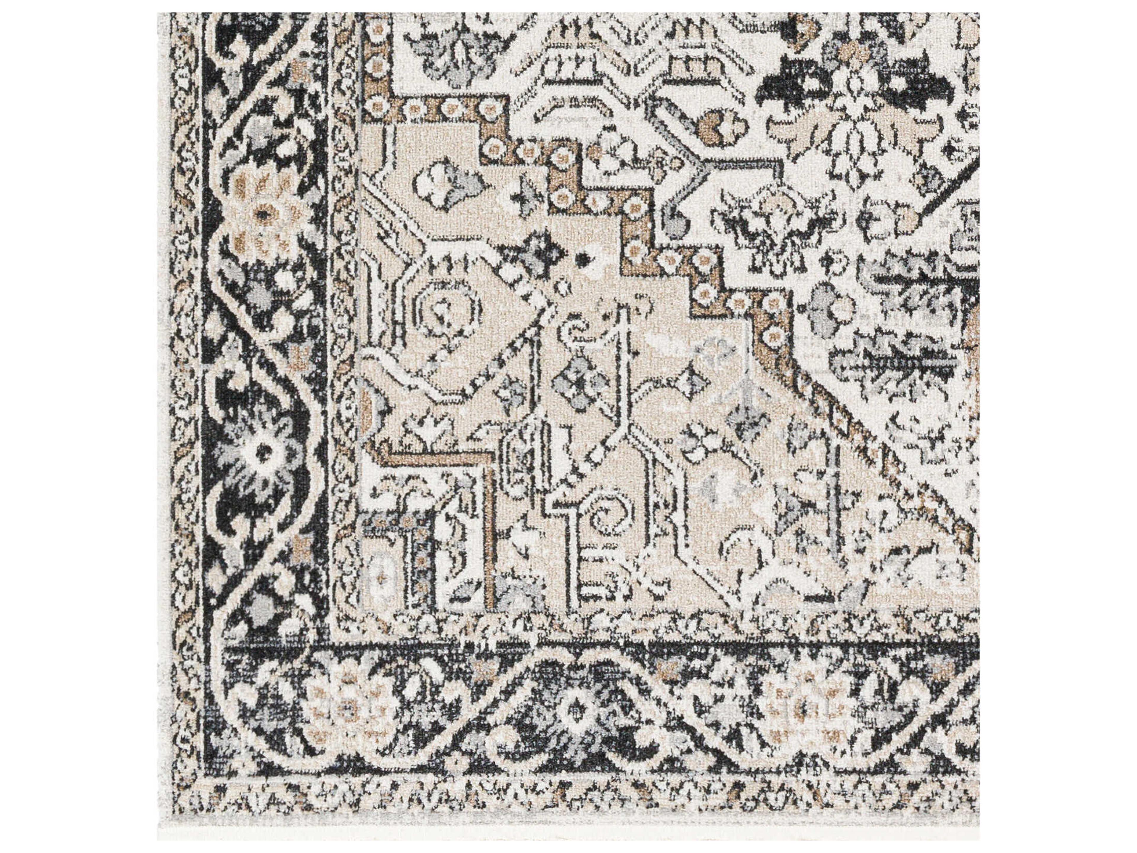 Livabliss by Surya Lavadora Bordered Runner Area Rug