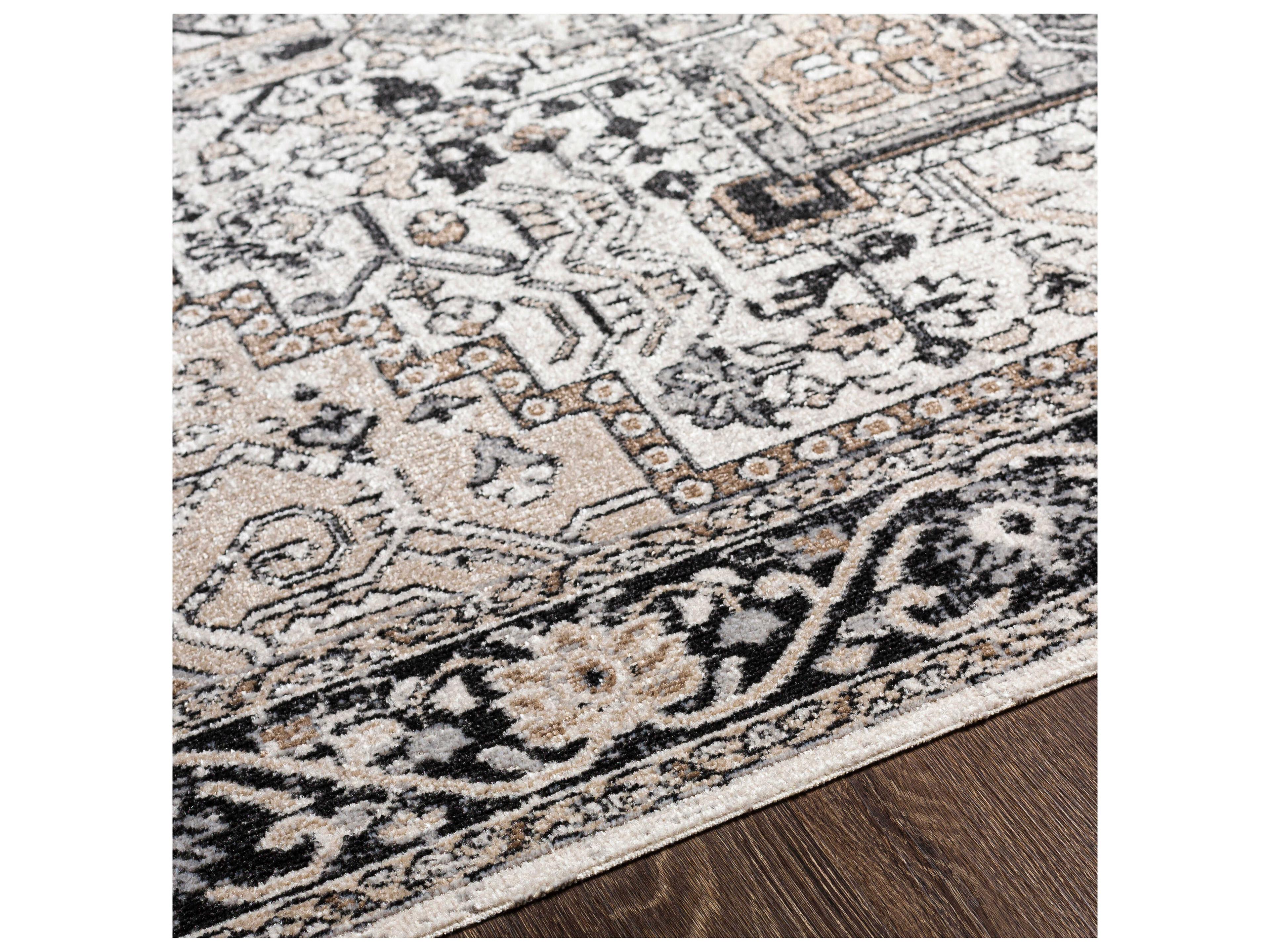 Livabliss by Surya Lavadora Bordered Runner Area Rug