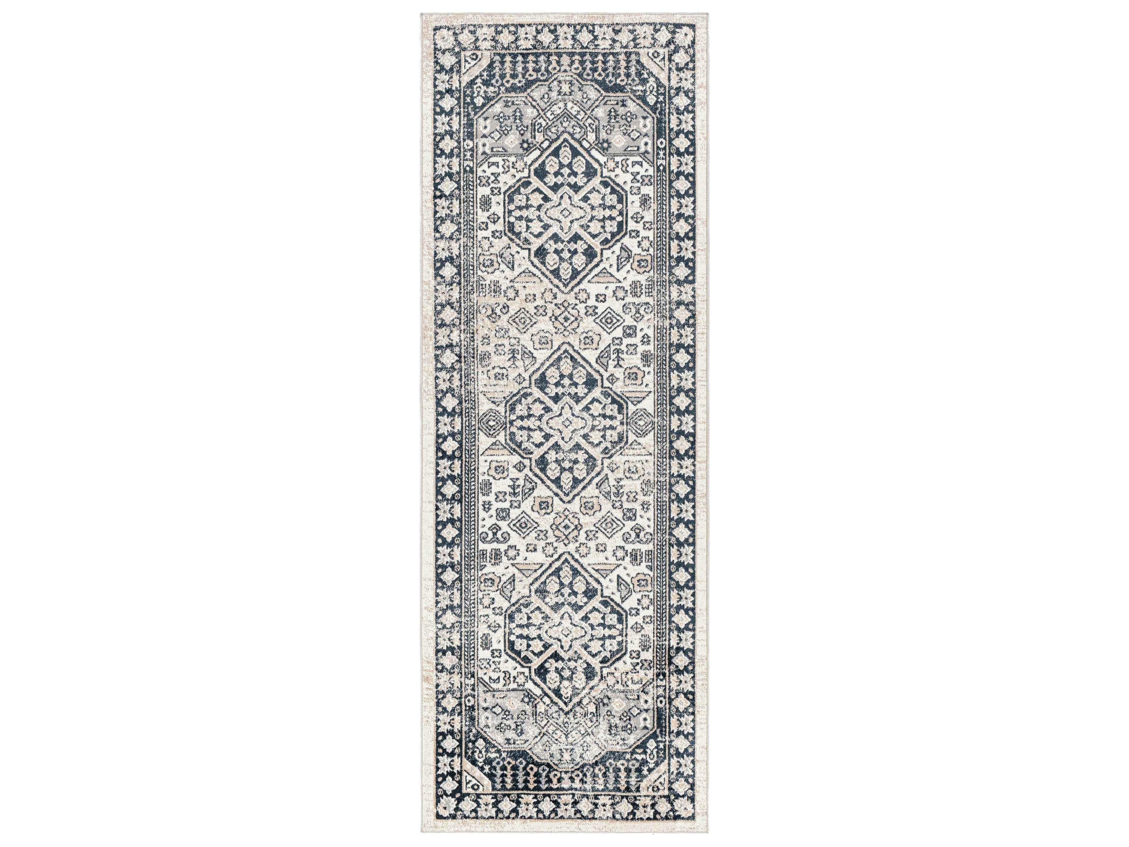 Lavadora Bordered Runner Area Rug