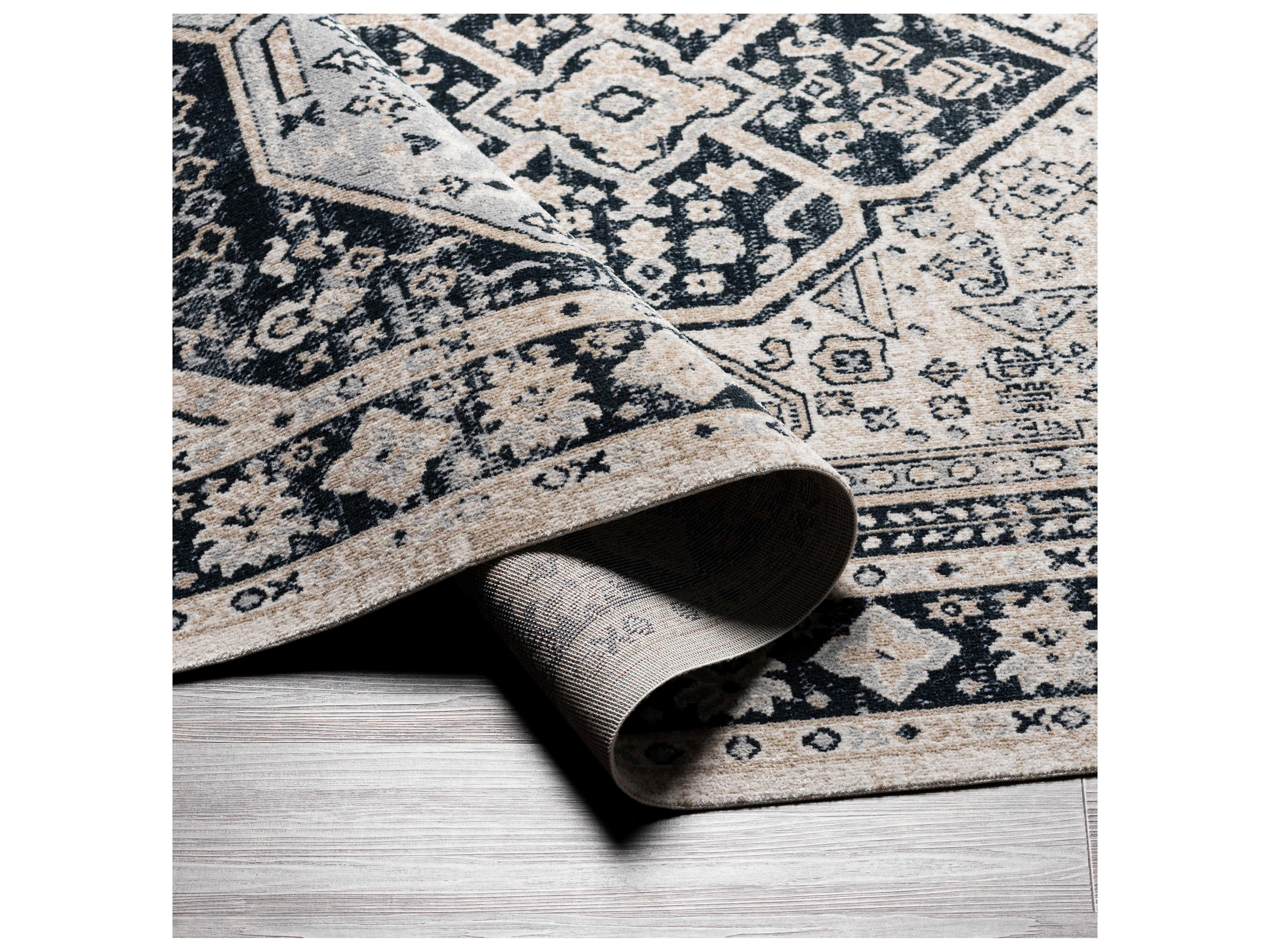 Livabliss by Surya Lavadora Bordered Runner Area Rug