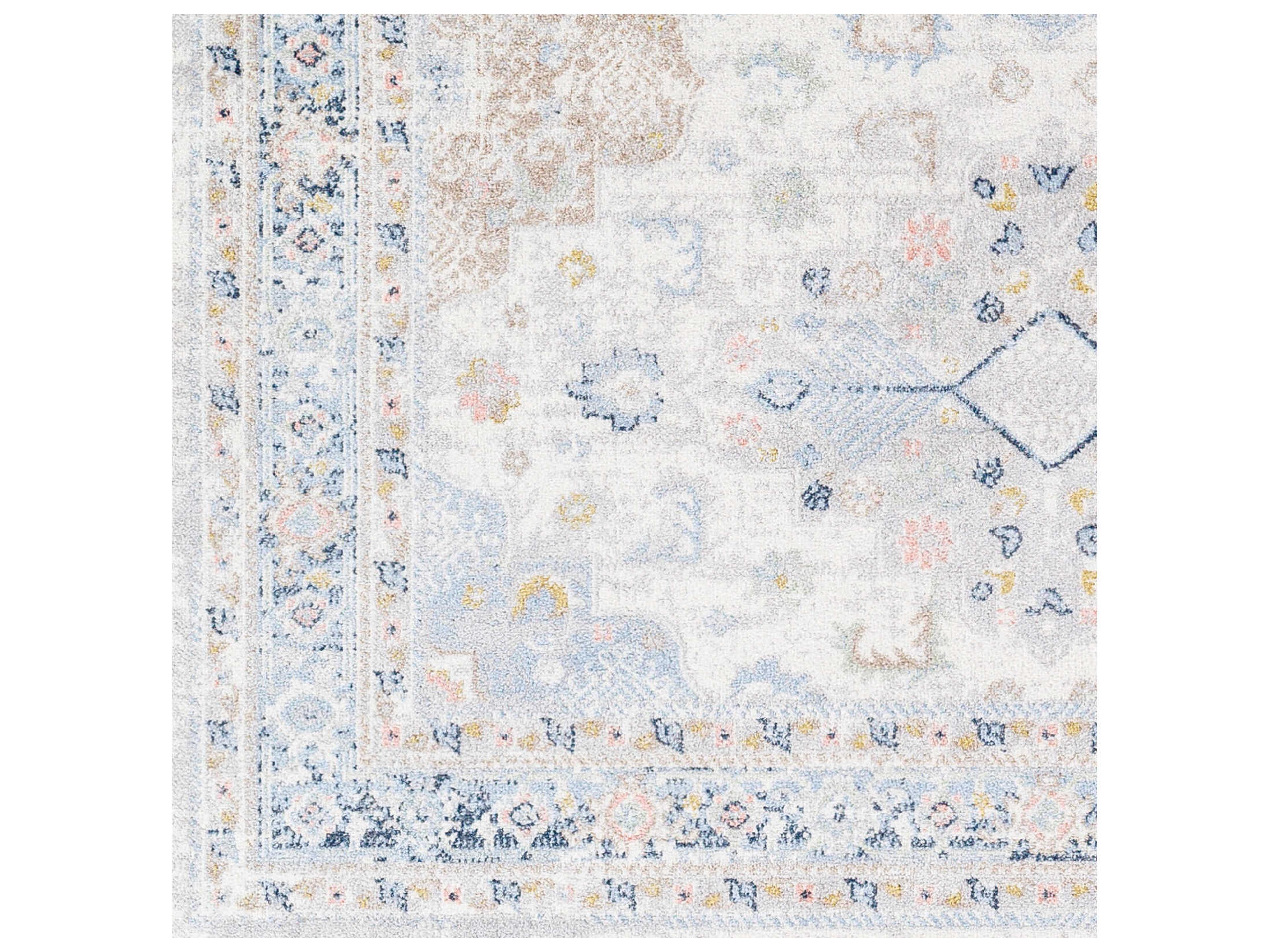Livabliss by Surya Lavadora Bordered Runner Area Rug