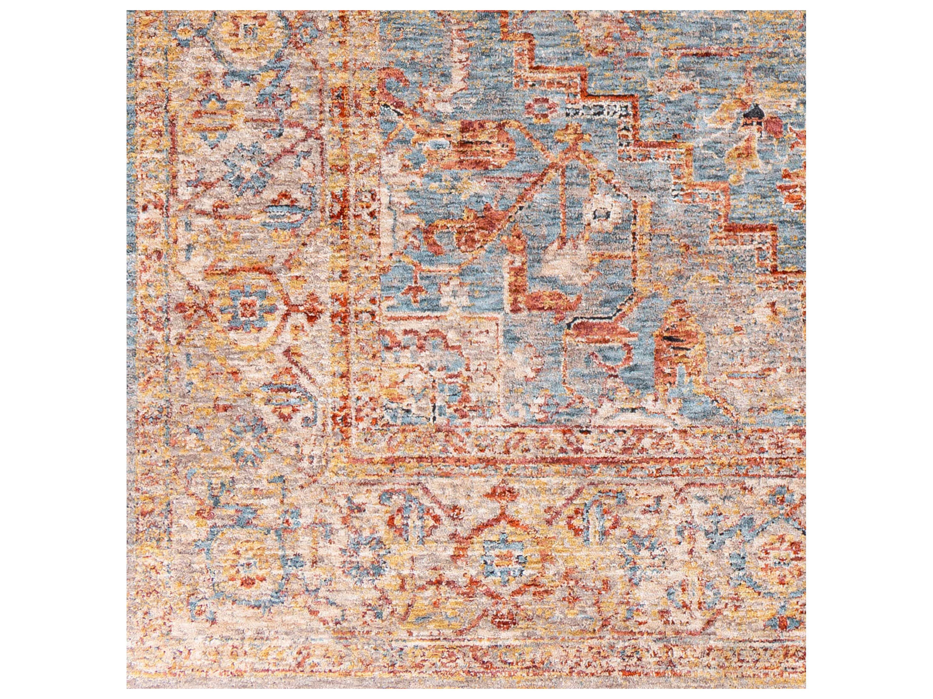 Livabliss by Surya Mirabel Bordered Runner Area Rug