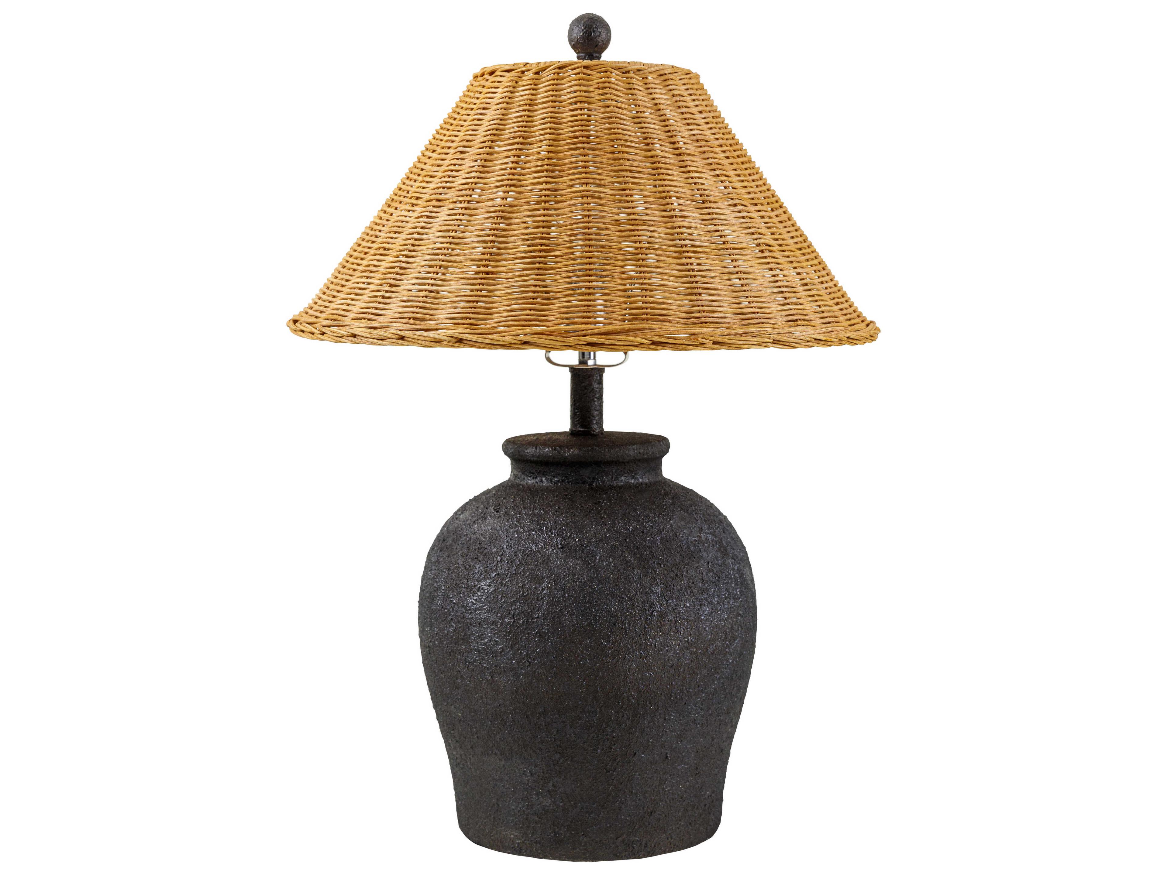 Mabon Black Table Lamp