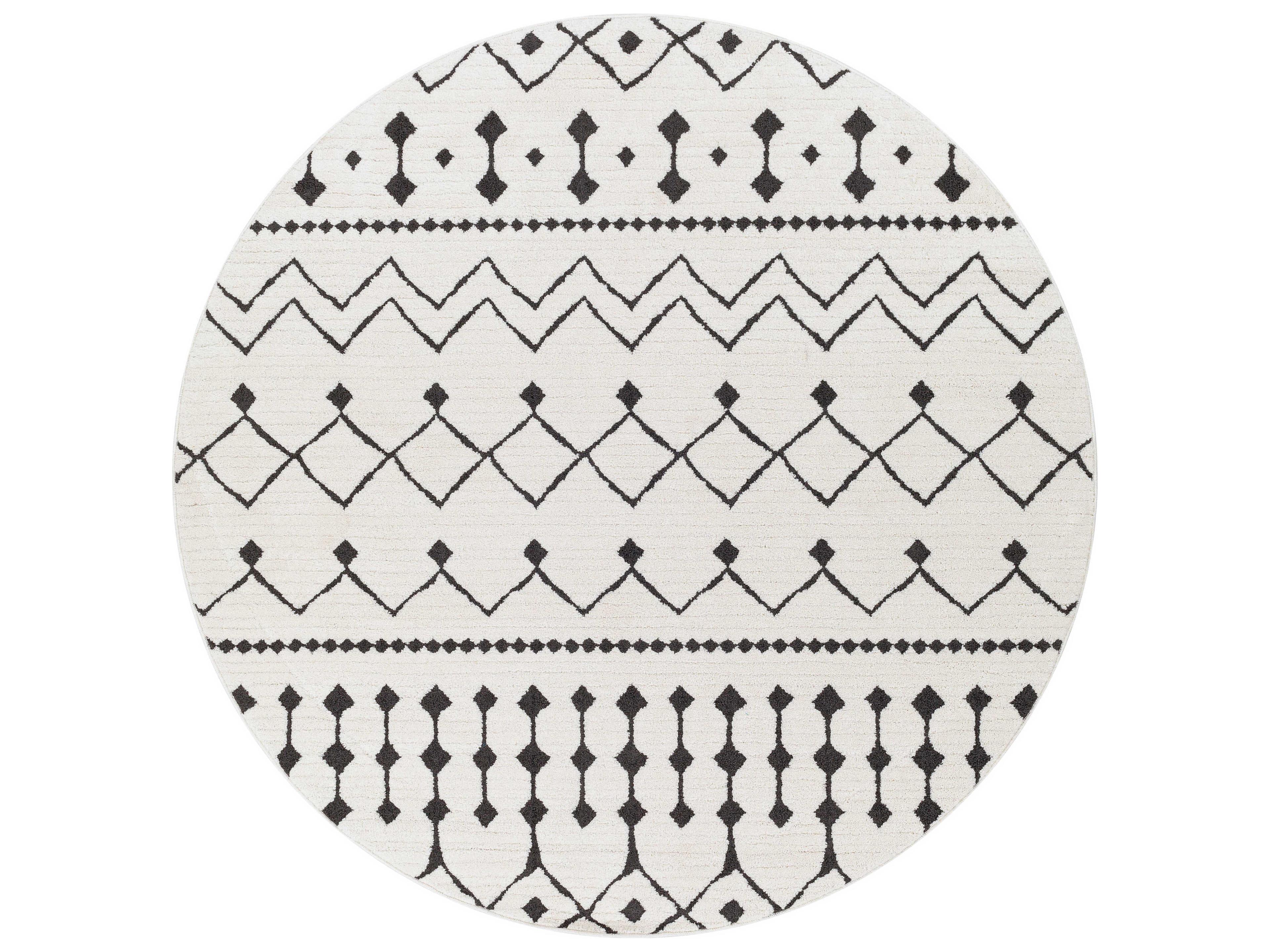 Moroccan Shag Geometric Area Rug