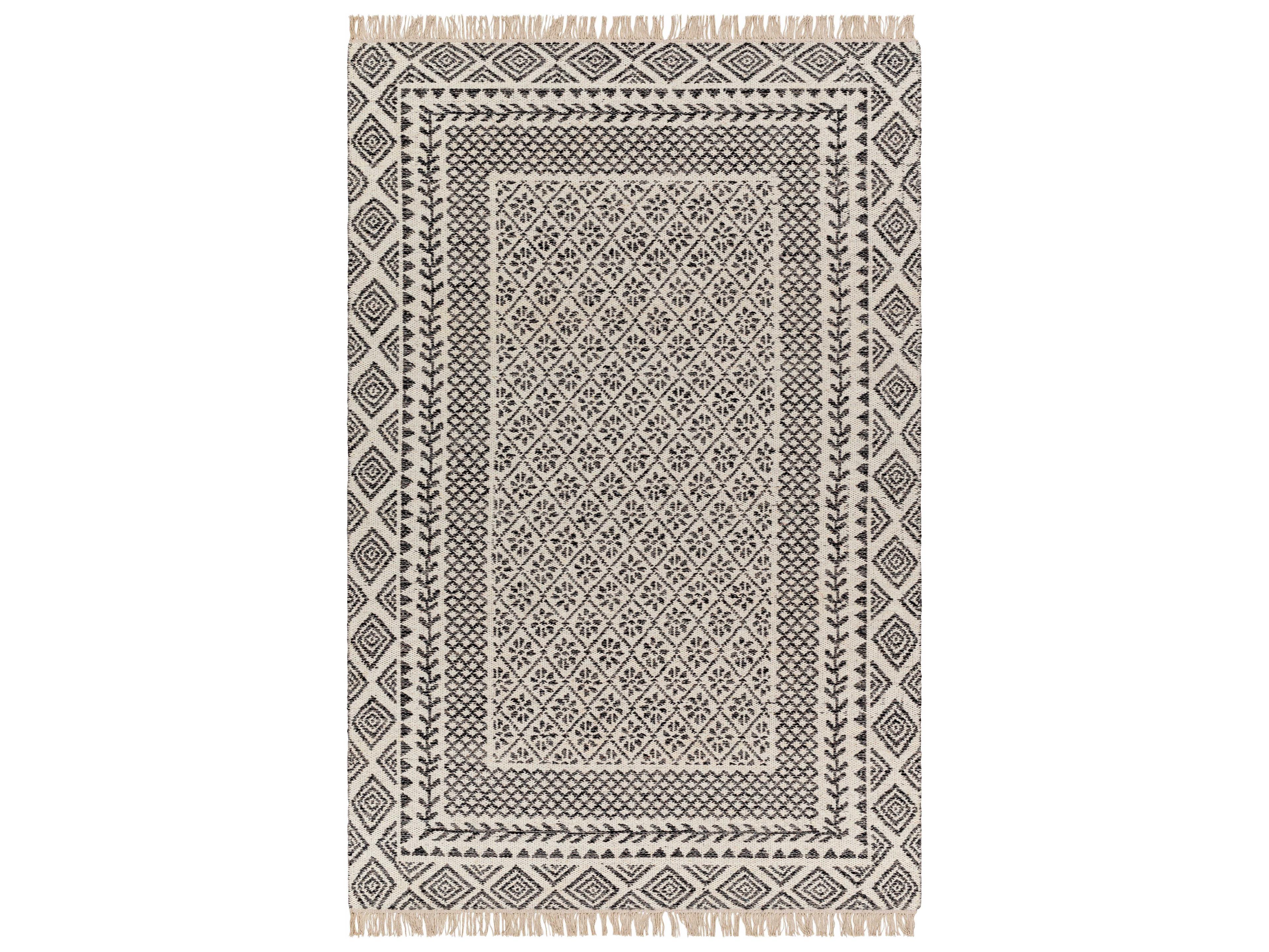 Livabliss by Surya Mardin Bordered Runner Area Rug