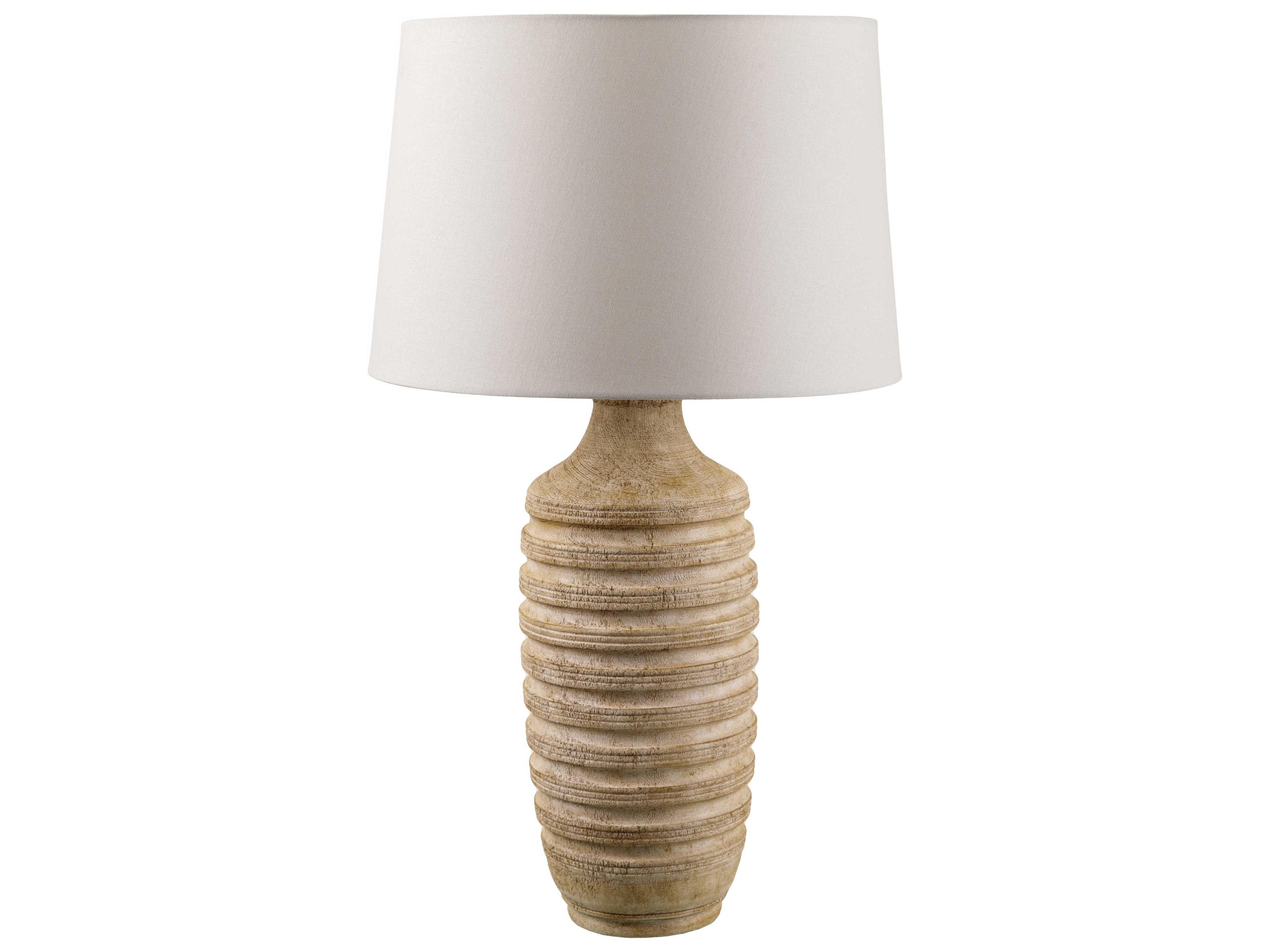 Livabliss by Surya Mindra Brown Buffet Lamp