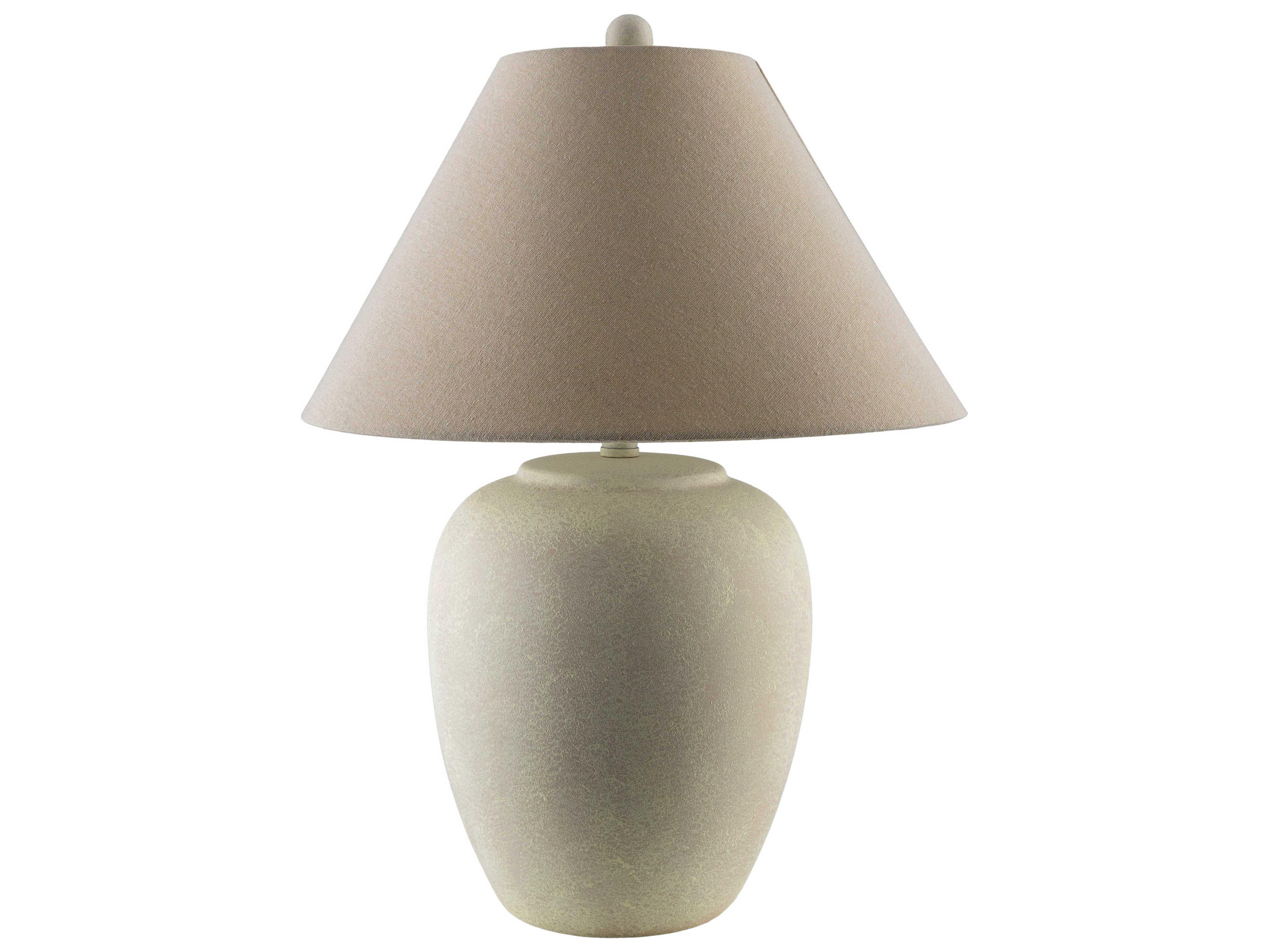 Mijas White Buffet Lamp