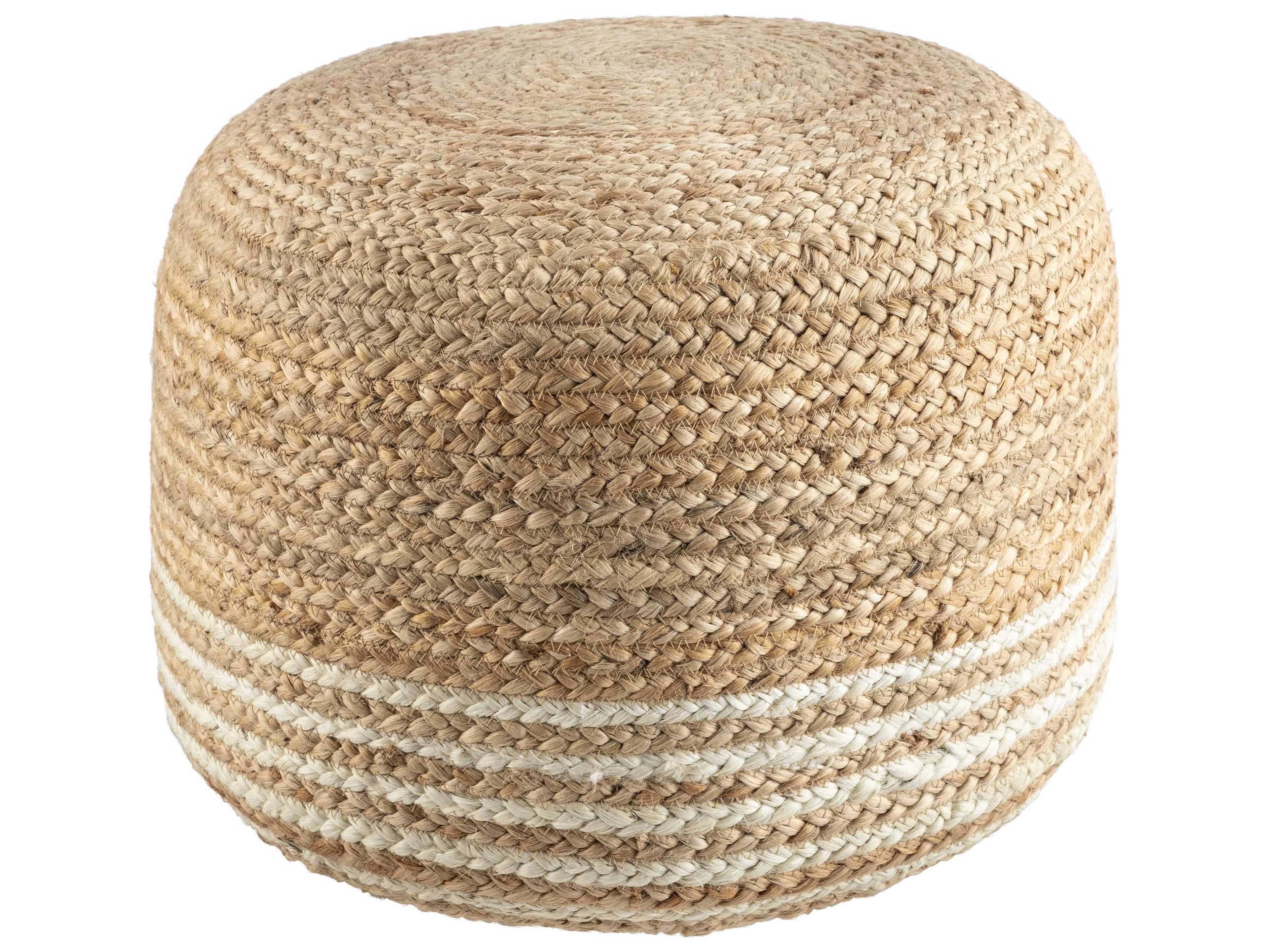 Minsk Beige Pouf