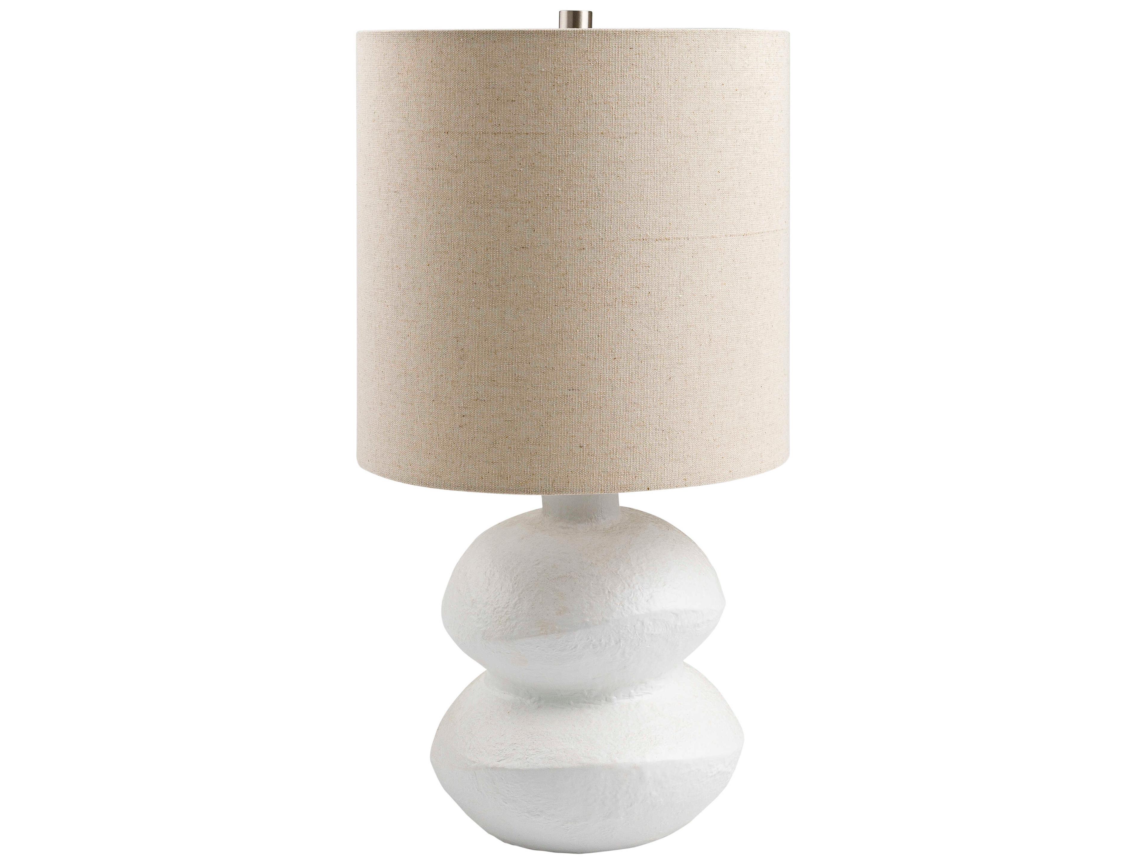 Mauna White Table Lamp
