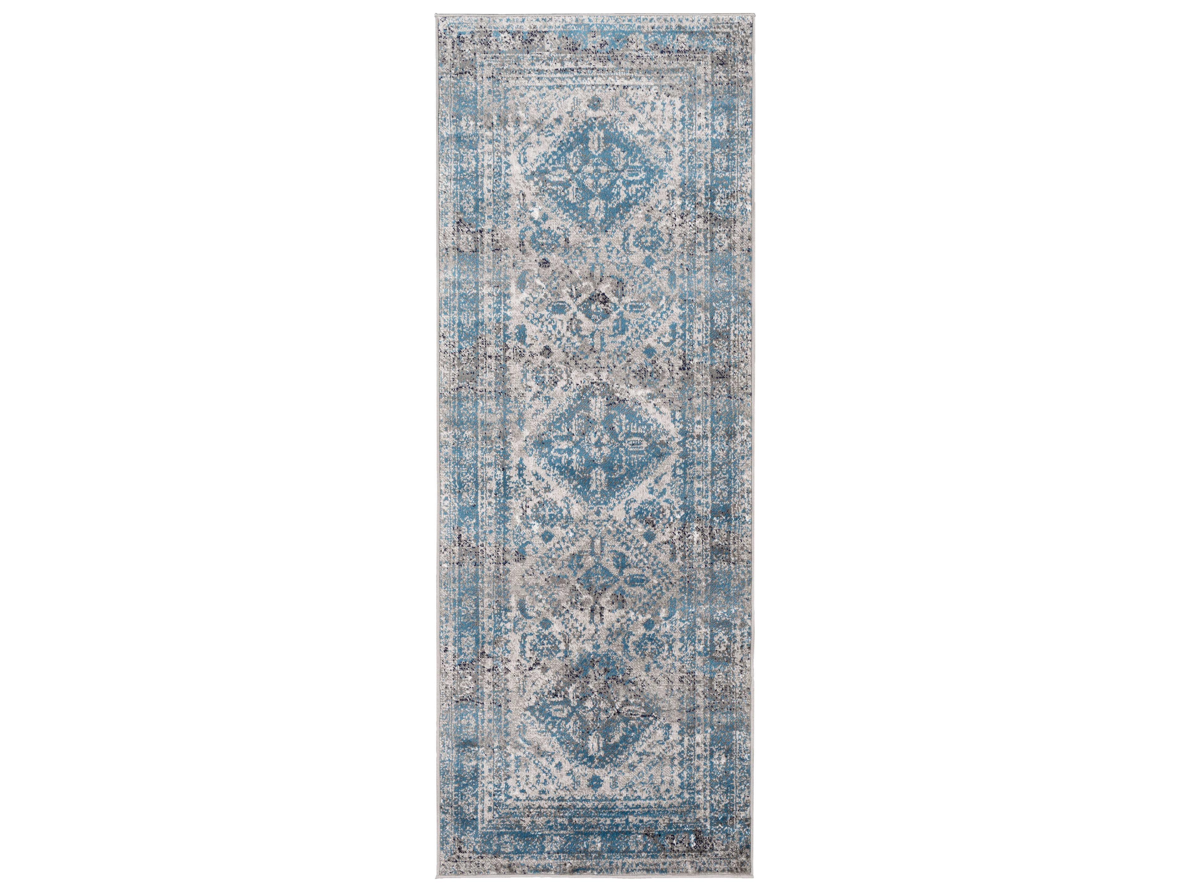 Monte Carlo Bordered Runner Area Rug