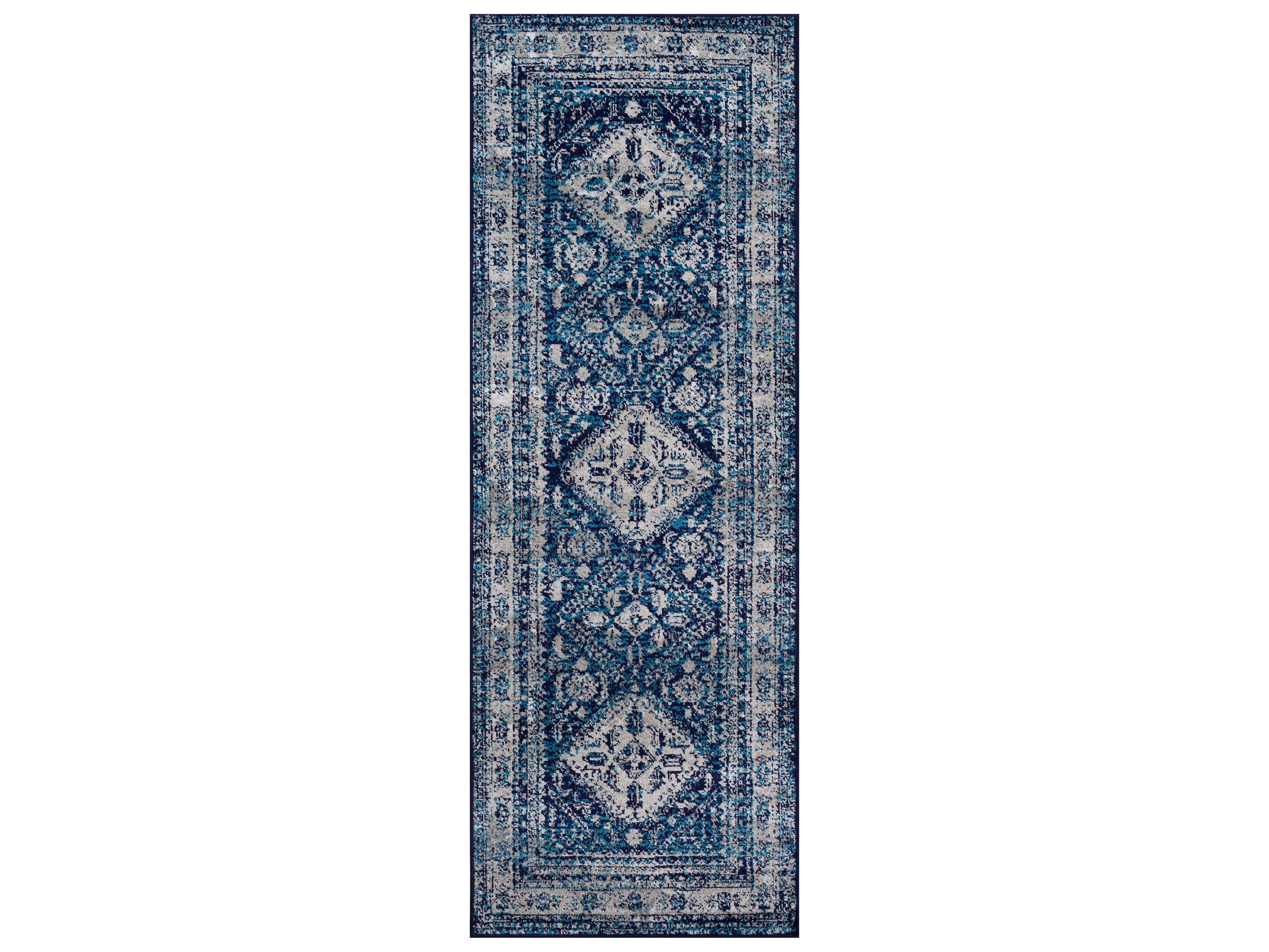 Monte Carlo Bordered Runner Area Rug