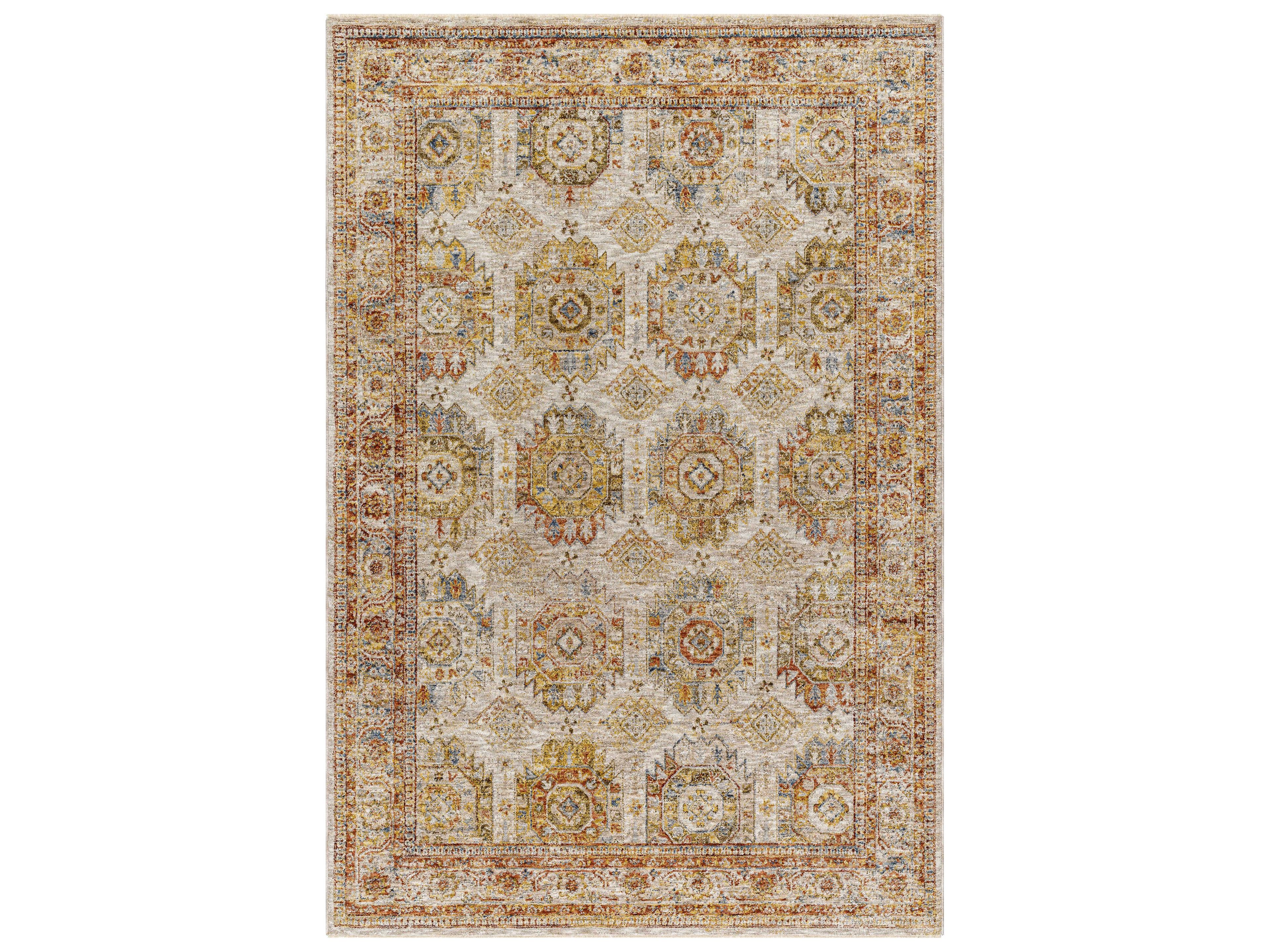 Mona Lisa Bordered Area Rug