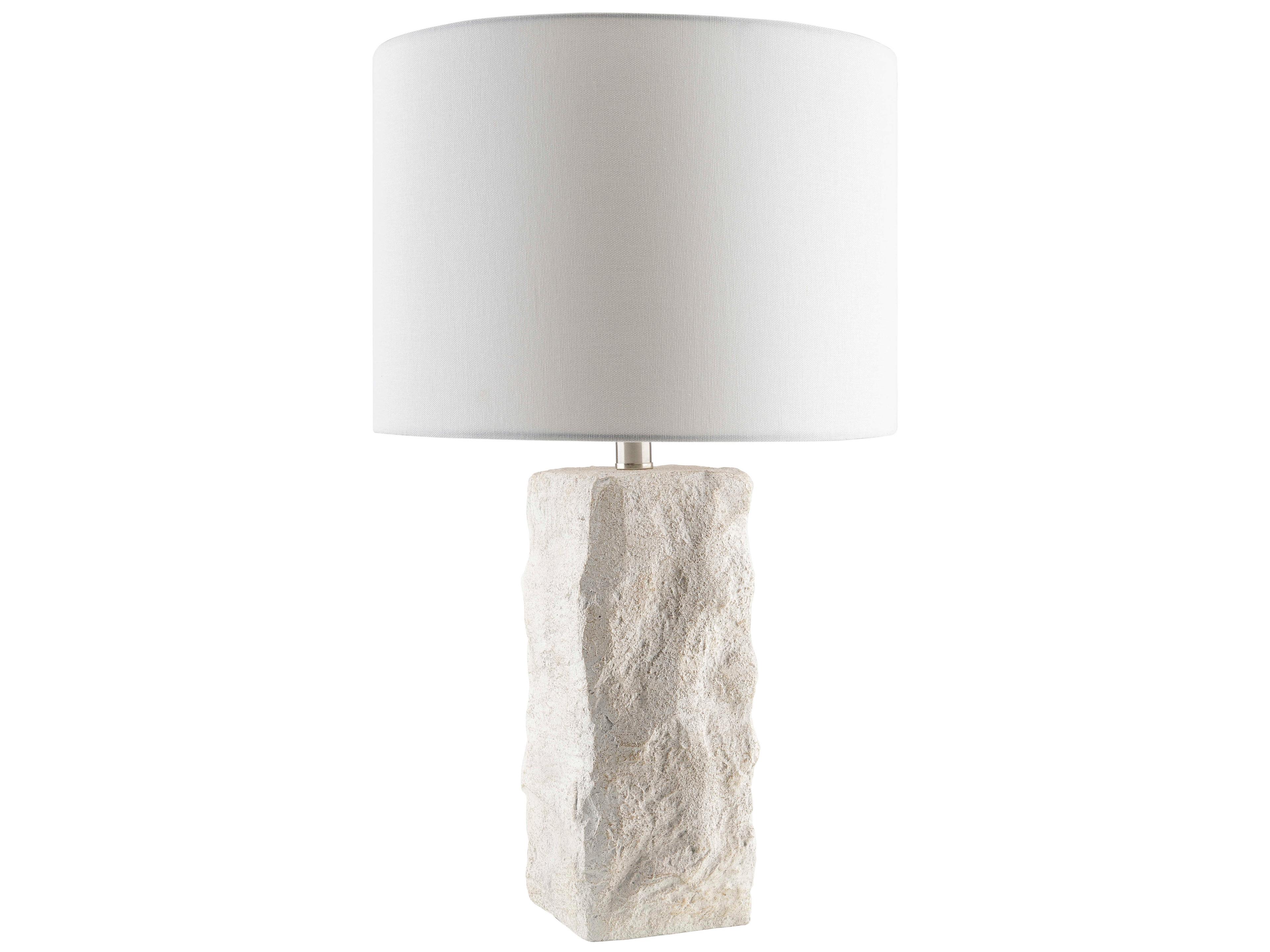 Livabliss by Surya Marie White Table Lamp