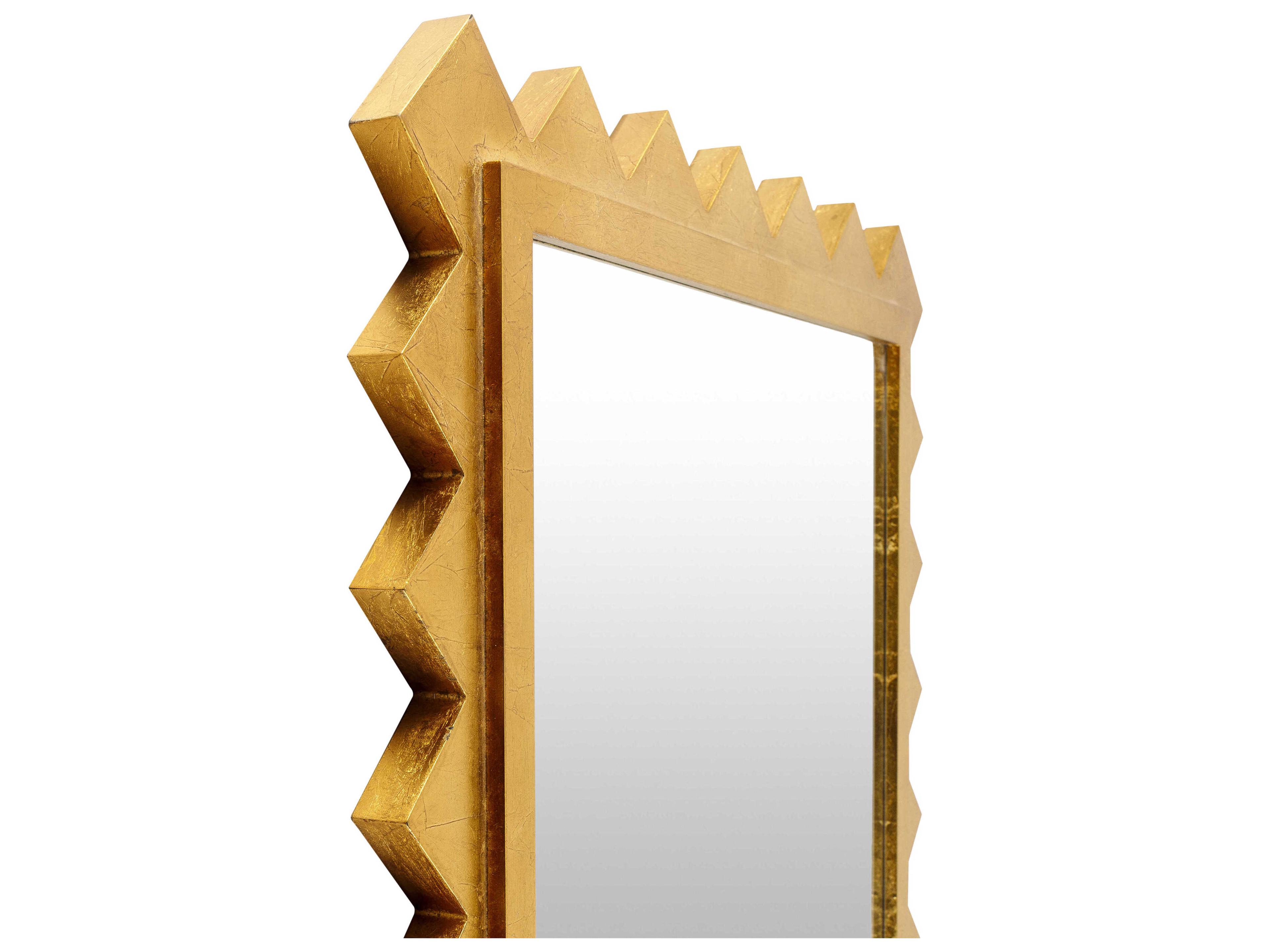 Livabliss by Surya Harrison Gilded Gold Rectangular Wall Mirror