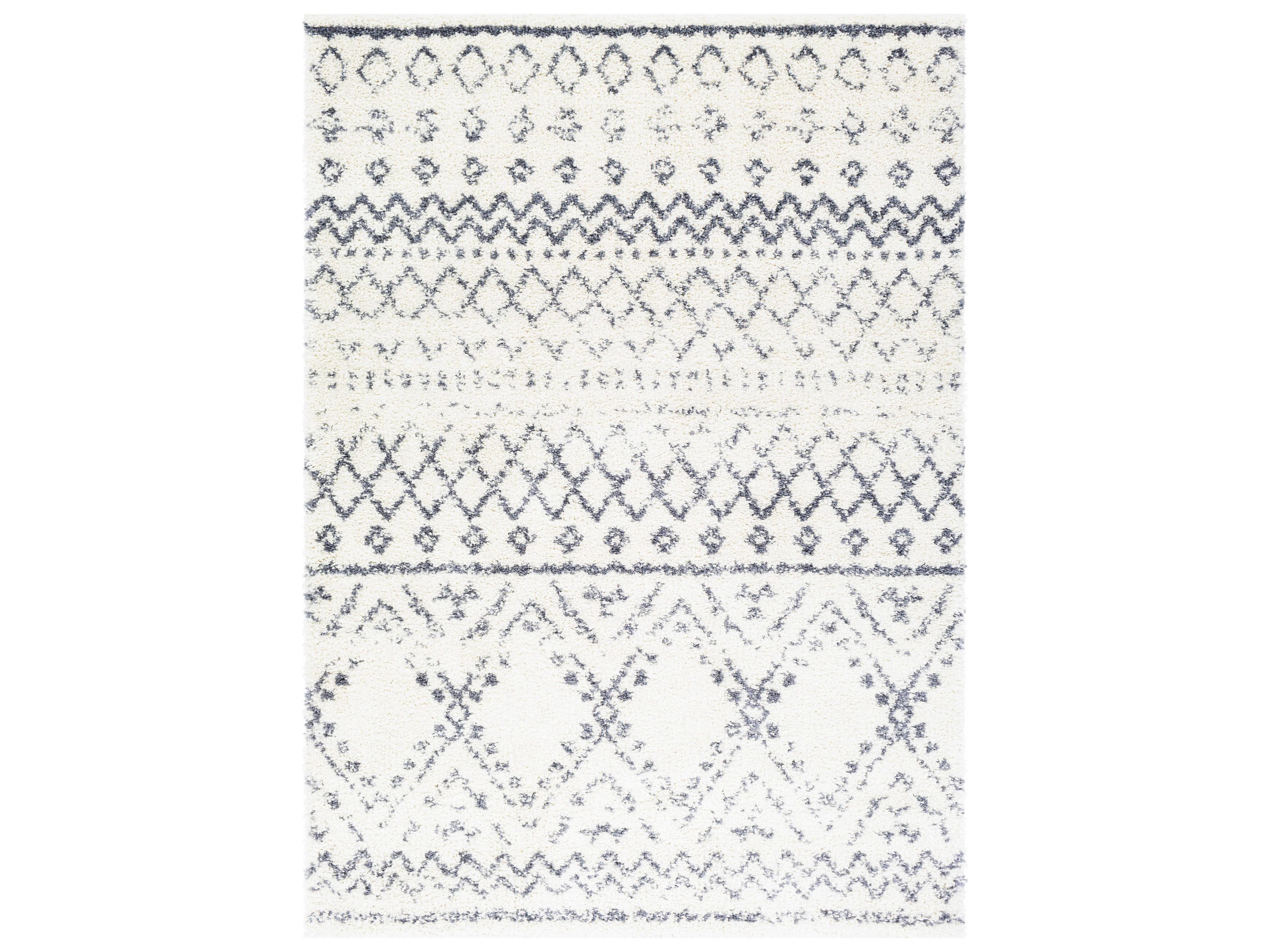 Maroc Shag Geometric Area Rug