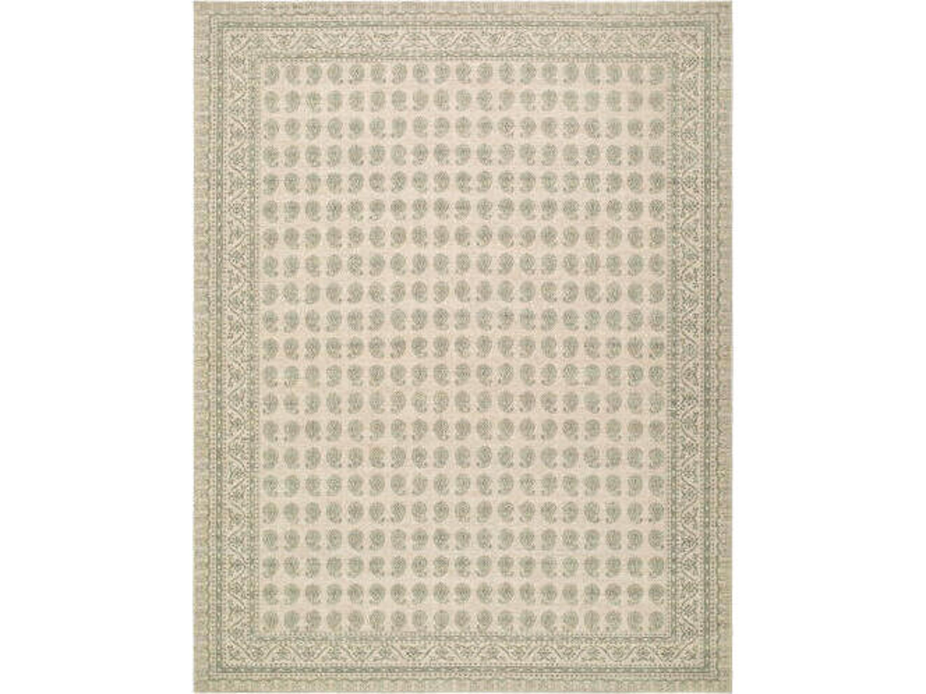 Alo Bordered Runner Area Rug