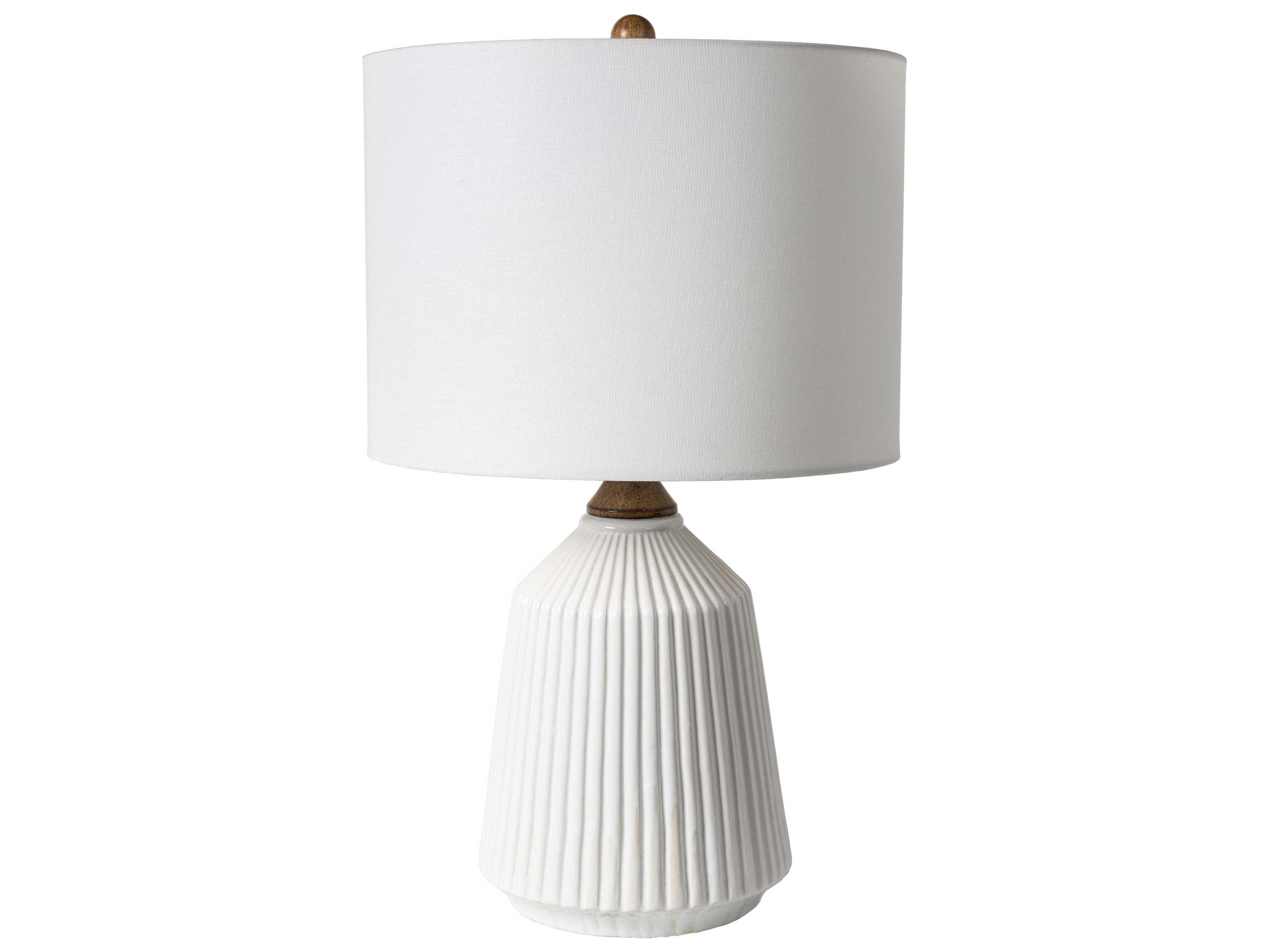 Lennon White Buffet Lamp