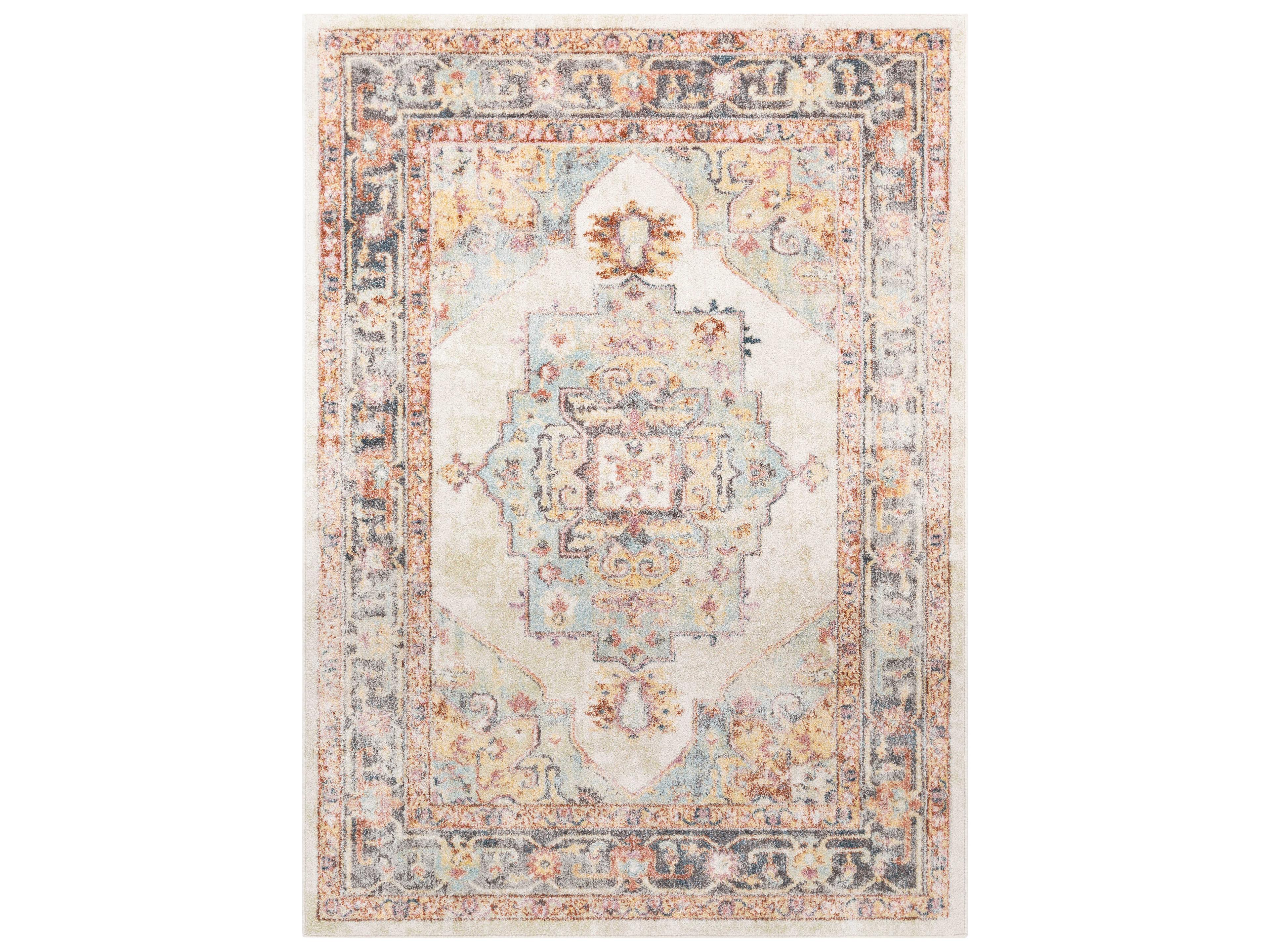 New Mexico Bordered Area Rug