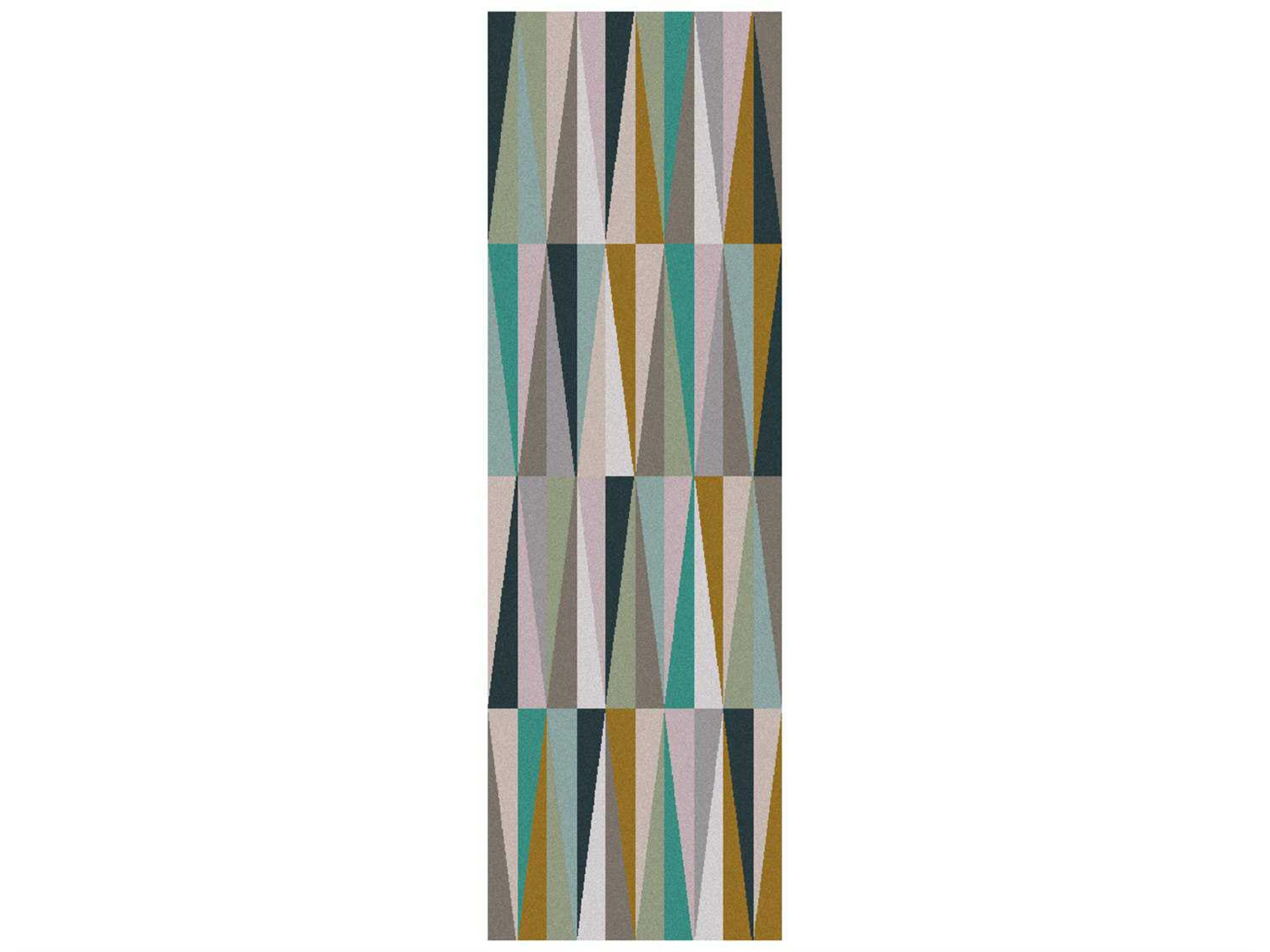 Oasis Geometric Runner Area Rug