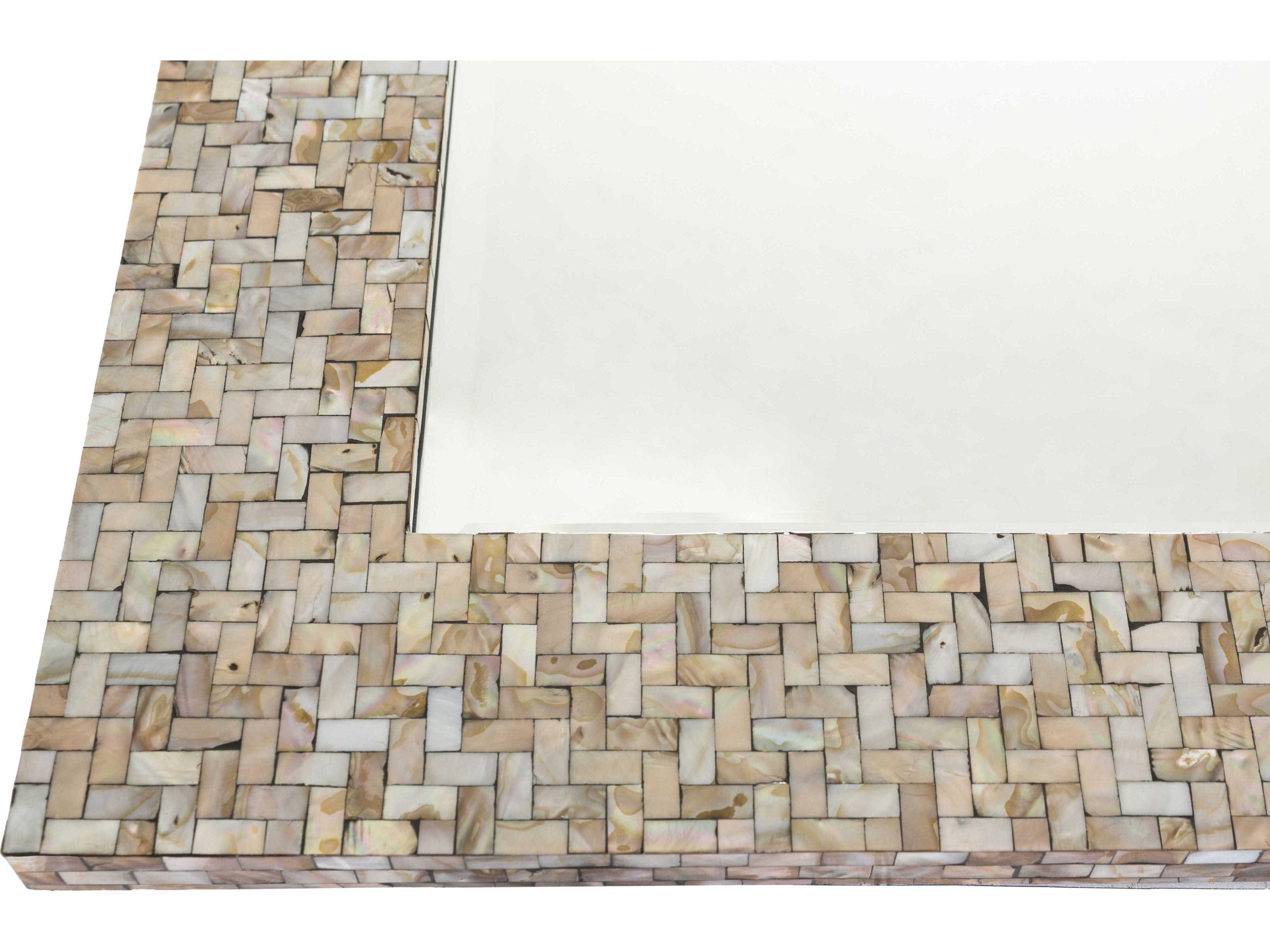 Livabliss by Surya Overton Natural Metallic Bronze Square Wall Mirror