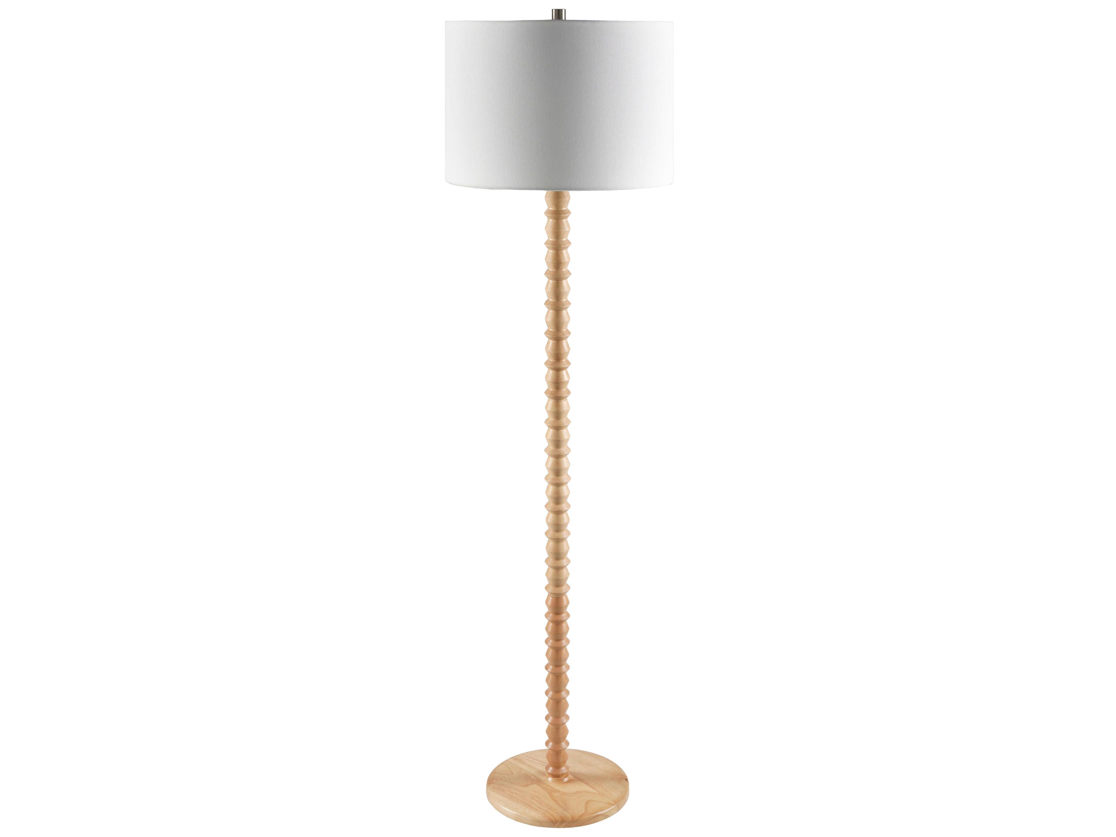 Livabliss by Surya Padauk Beige Brown Floor Lamp
