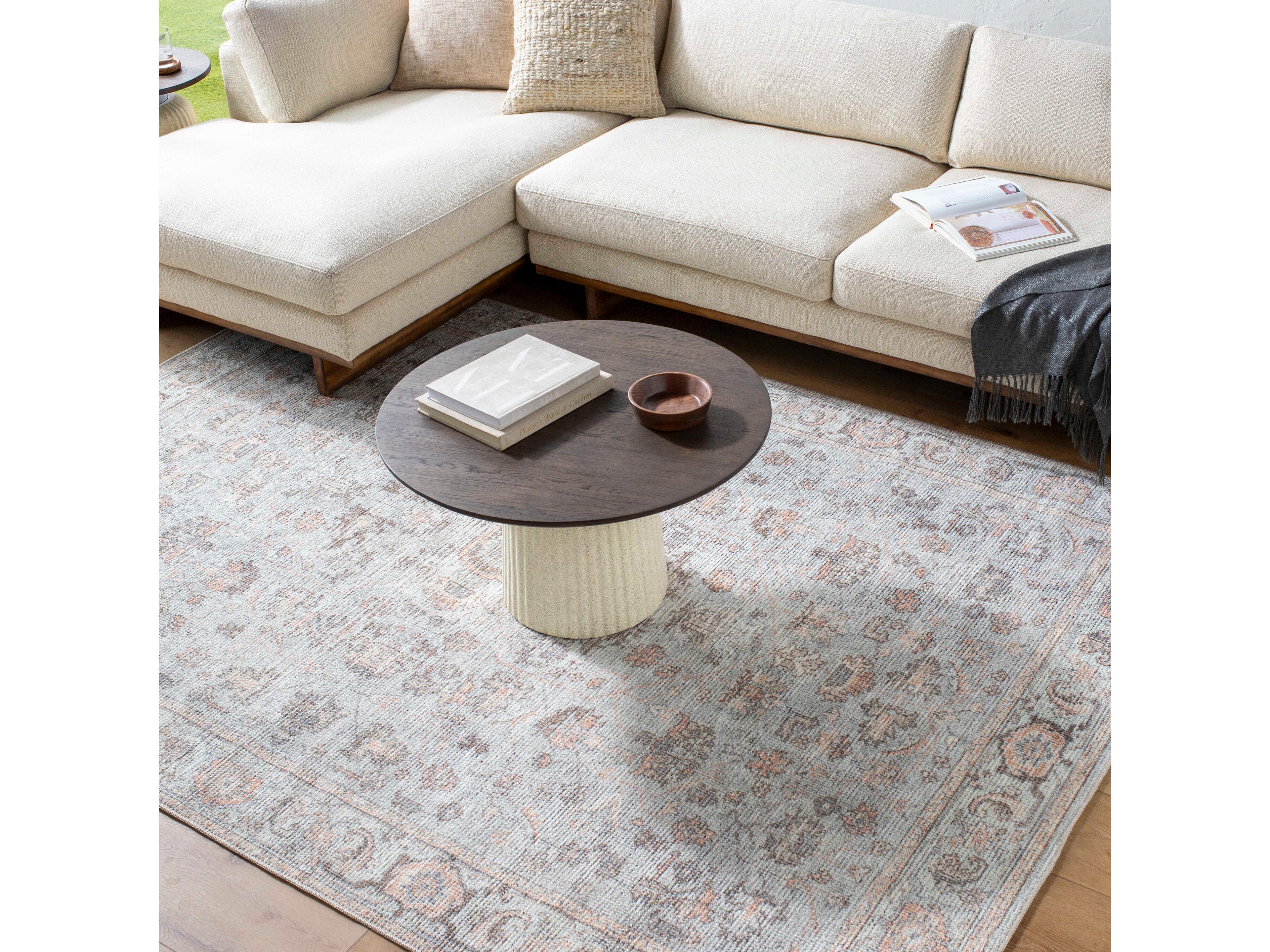 Livabliss by Surya Our Pnw Home Bordered Area Rug