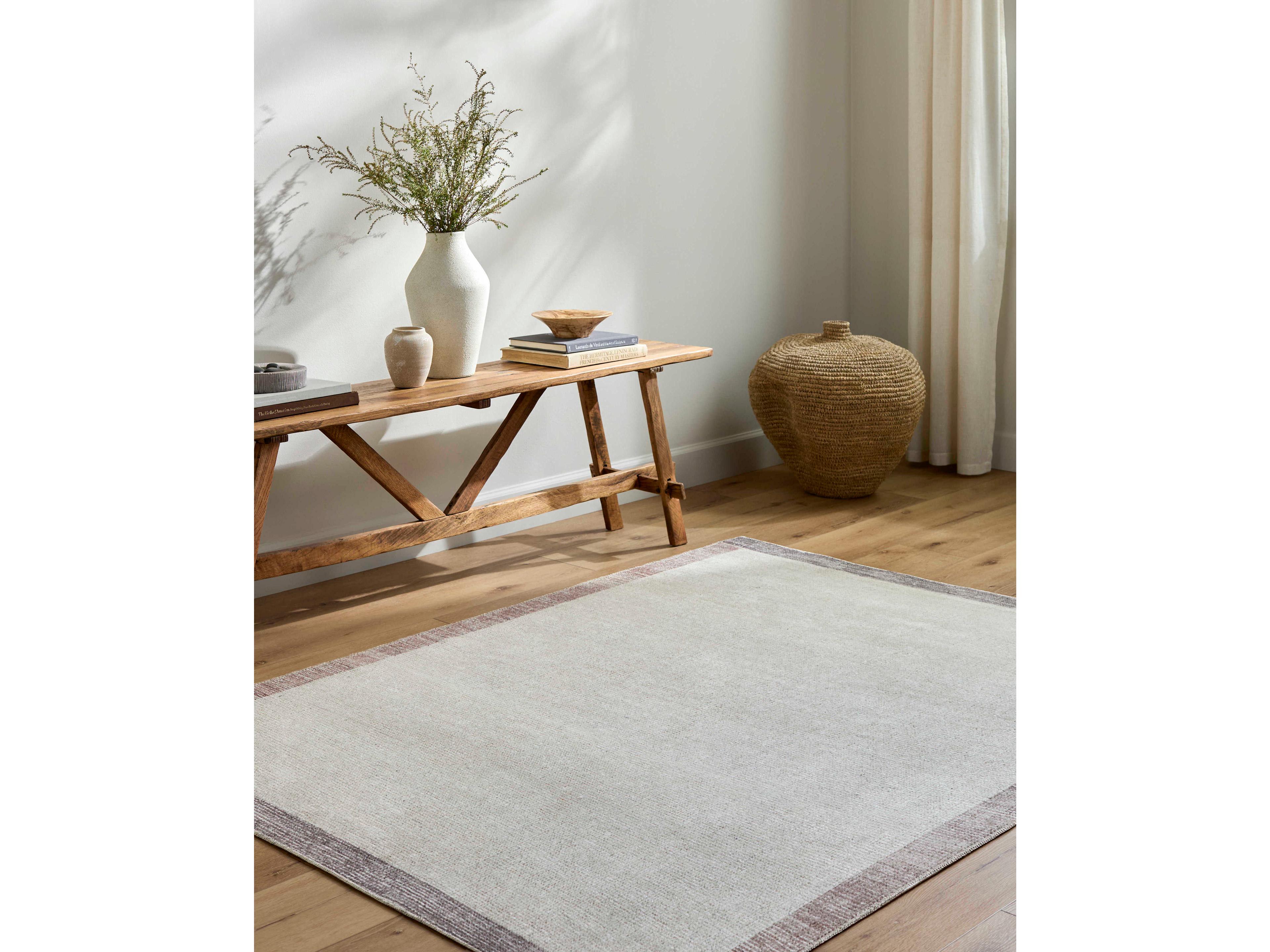 Livabliss by Surya Our Pnw Home Bordered Area Rug