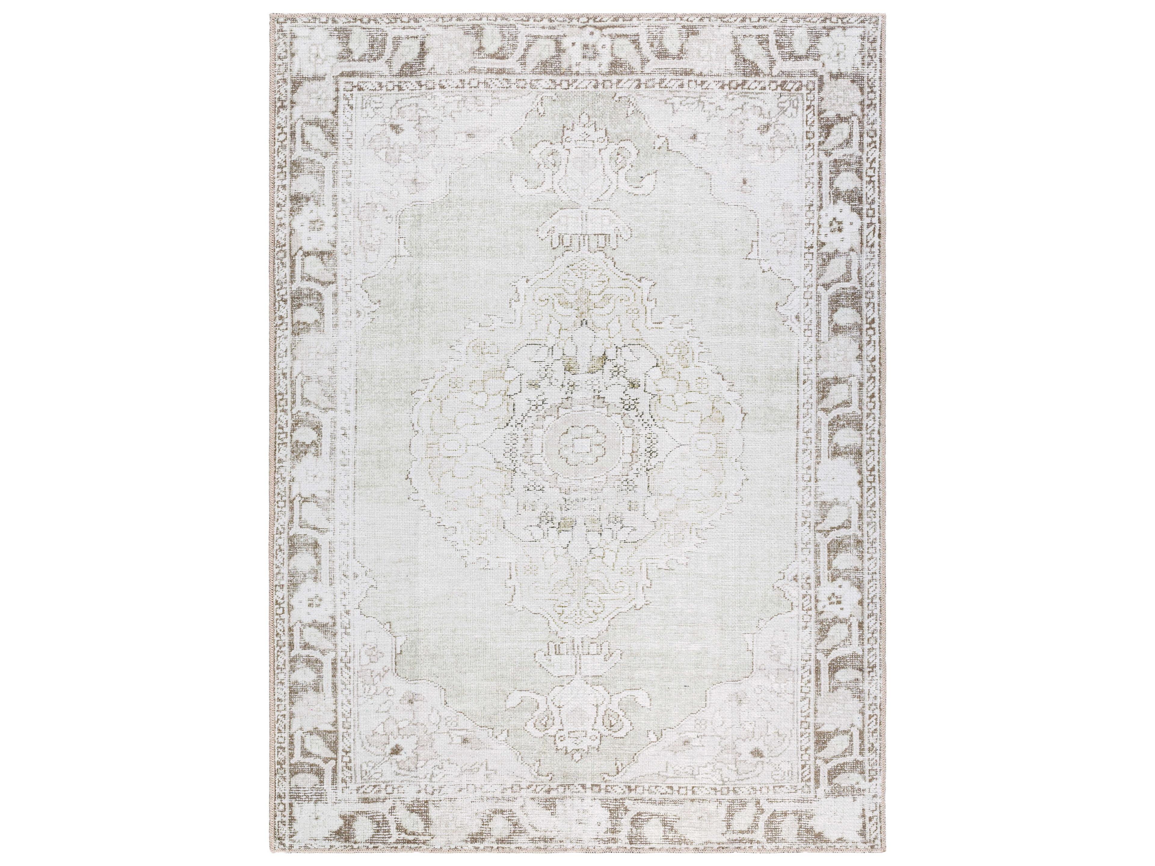 Our Pnw Home Bordered Area Rug