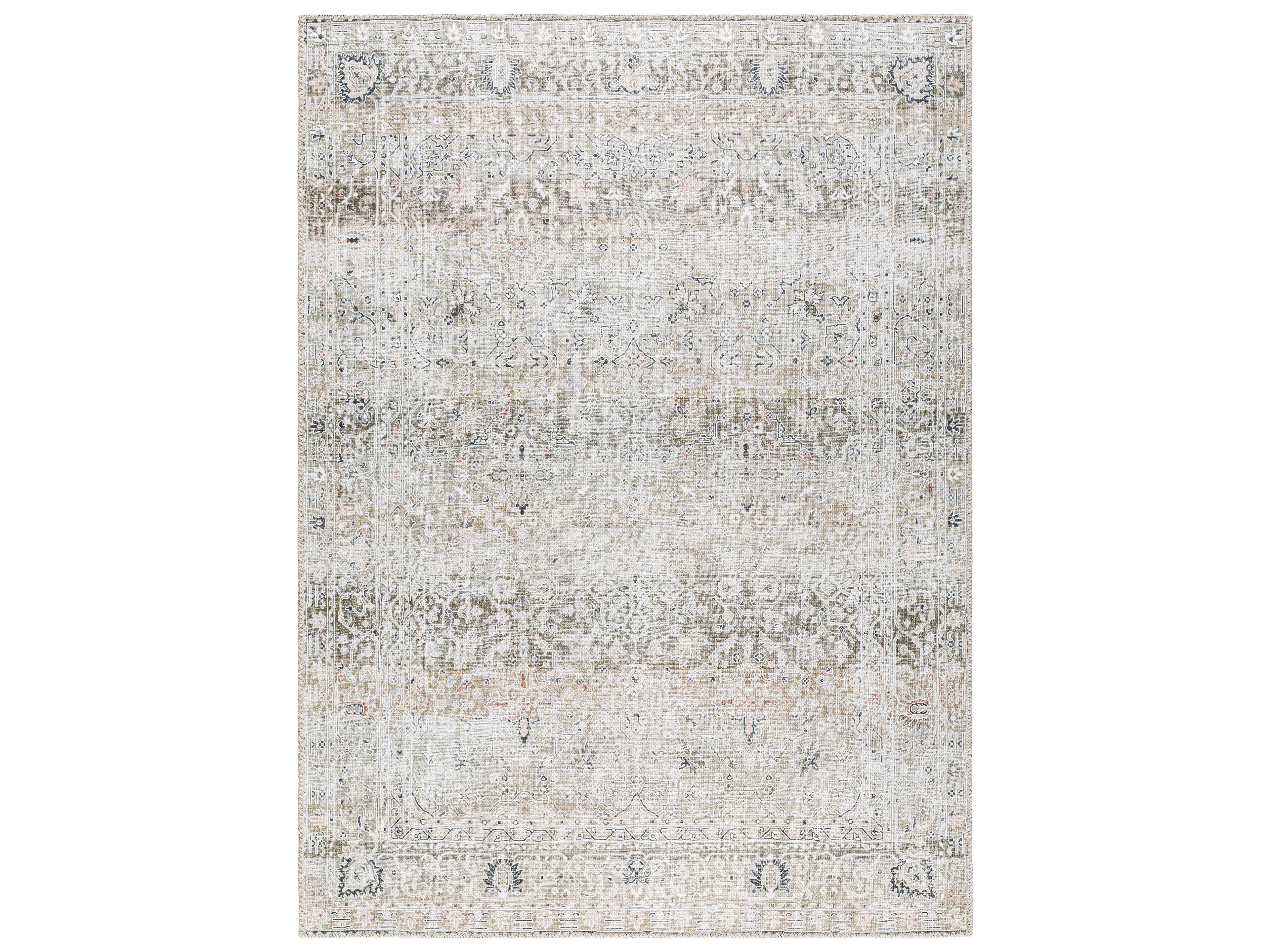 Our Pnw Home Bordered Area Rug