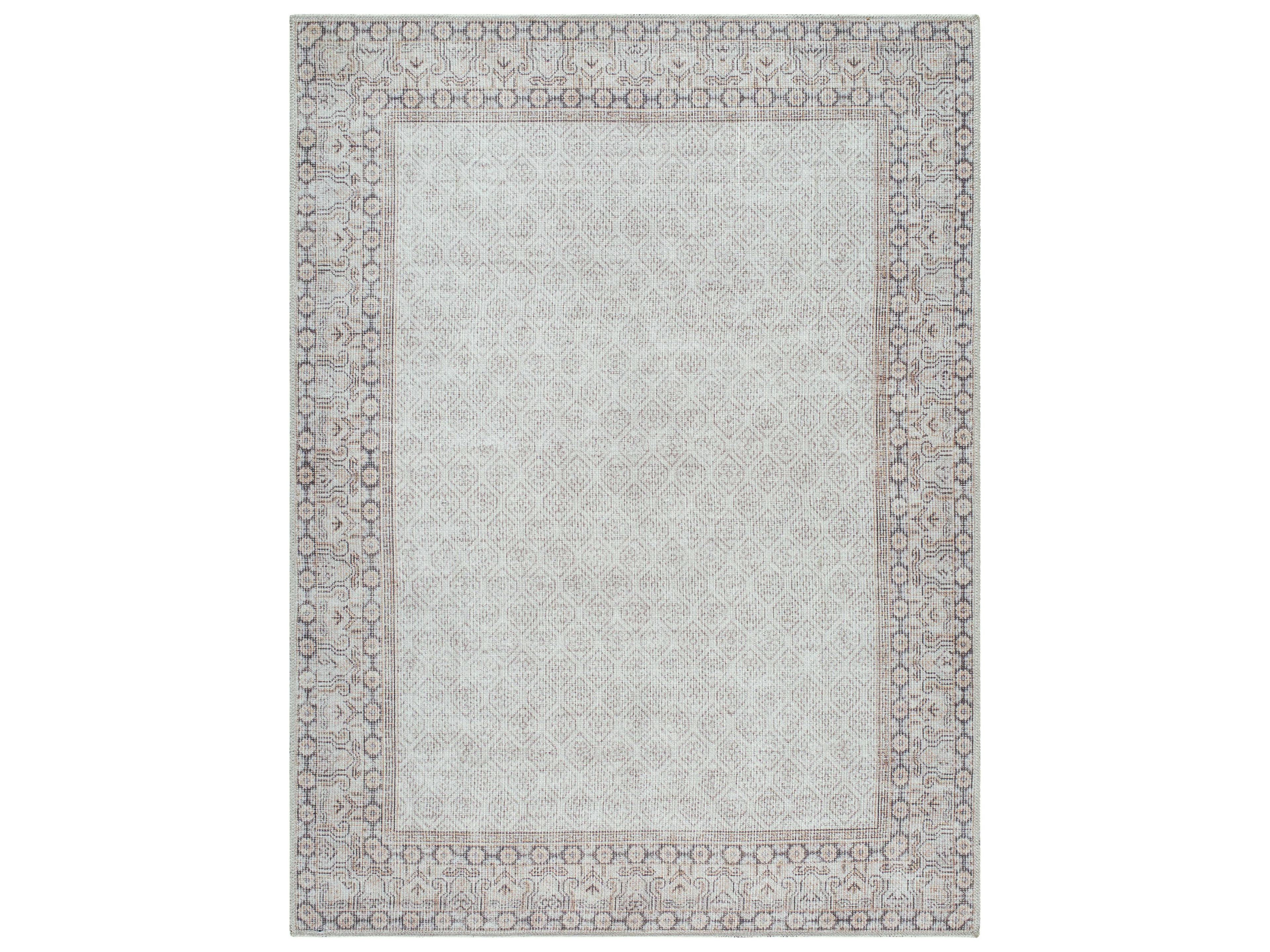 Our Pnw Home Bordered Area Rug