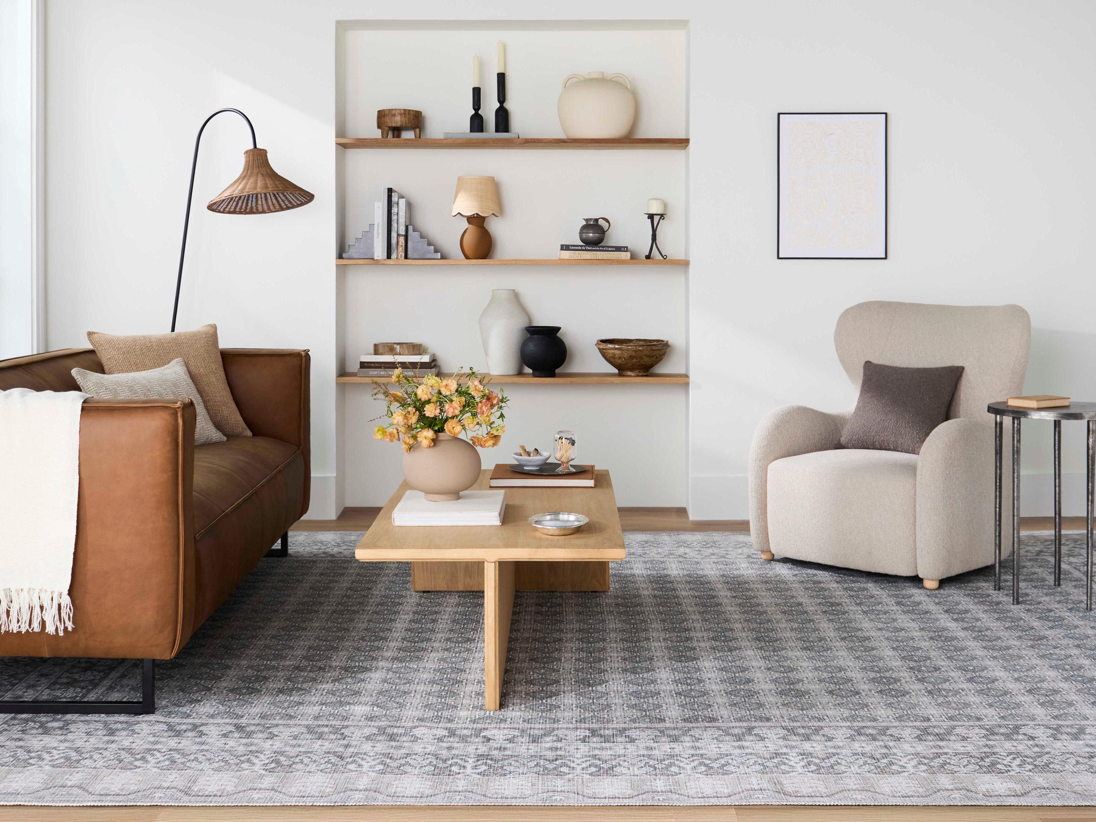 Livabliss by Surya Our Pnw Home Bordered Area Rug