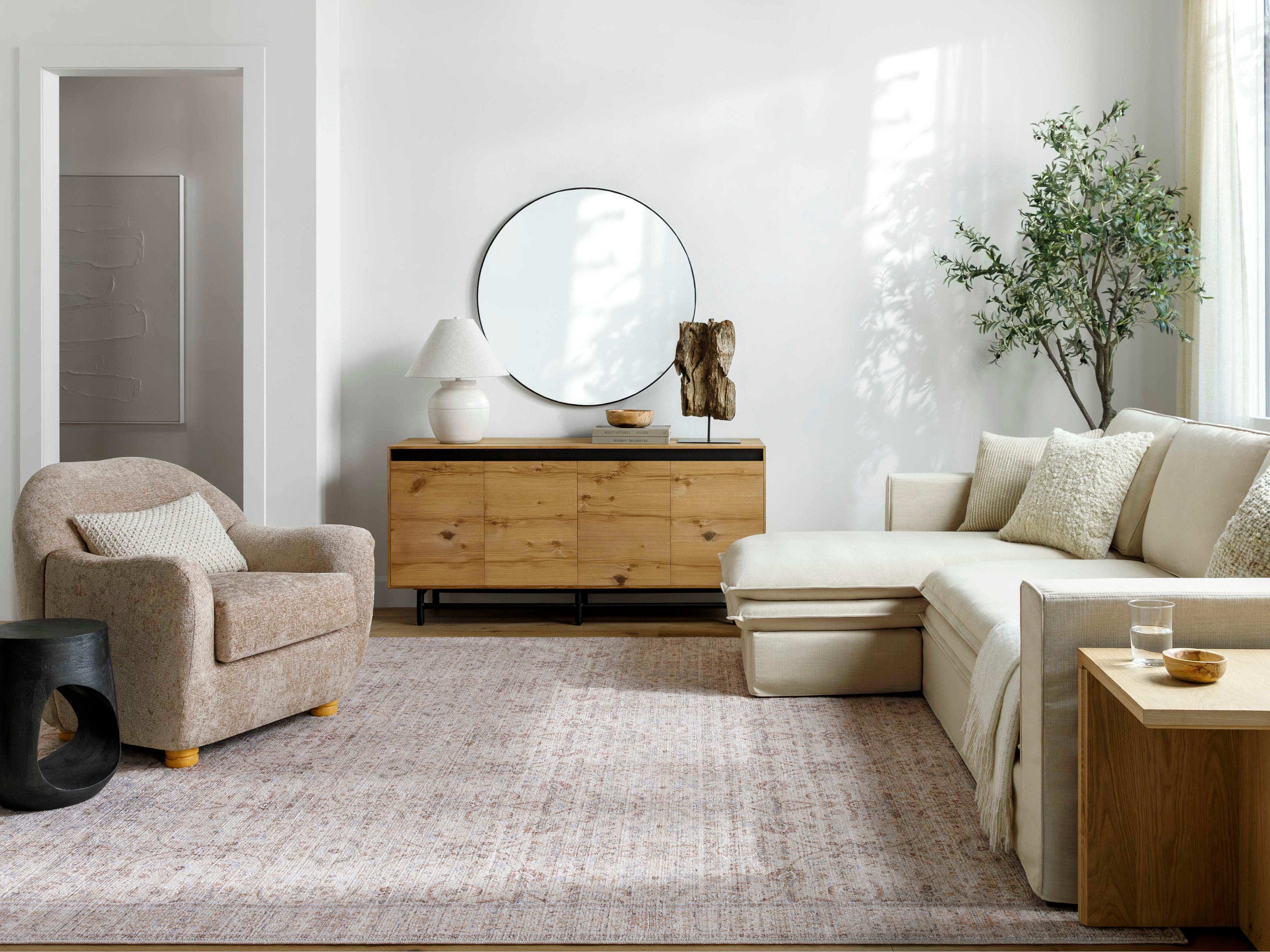 Livabliss by Surya Our Pnw Home Bordered Area Rug