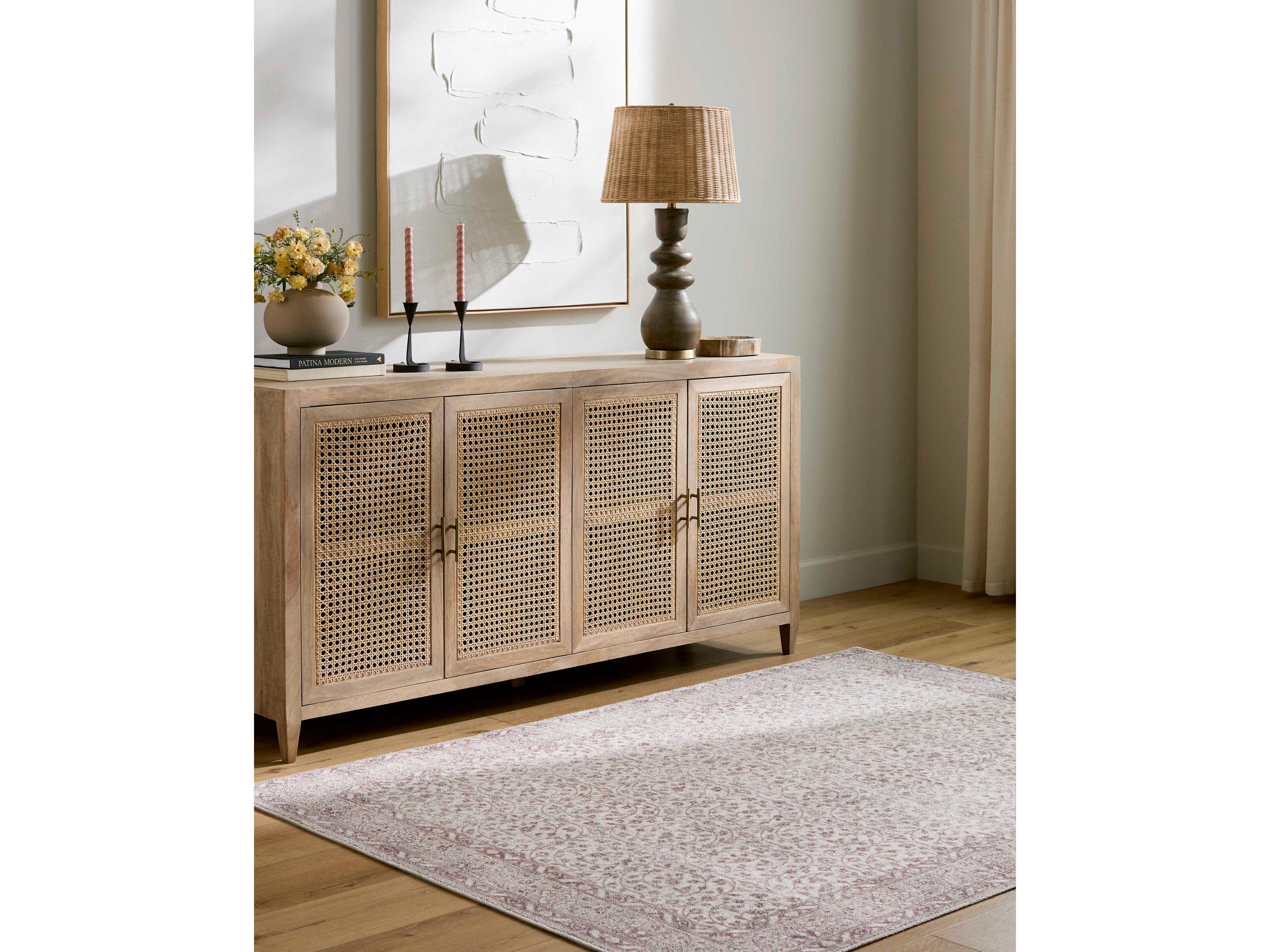 Livabliss by Surya Our Pnw Home Bordered Area Rug