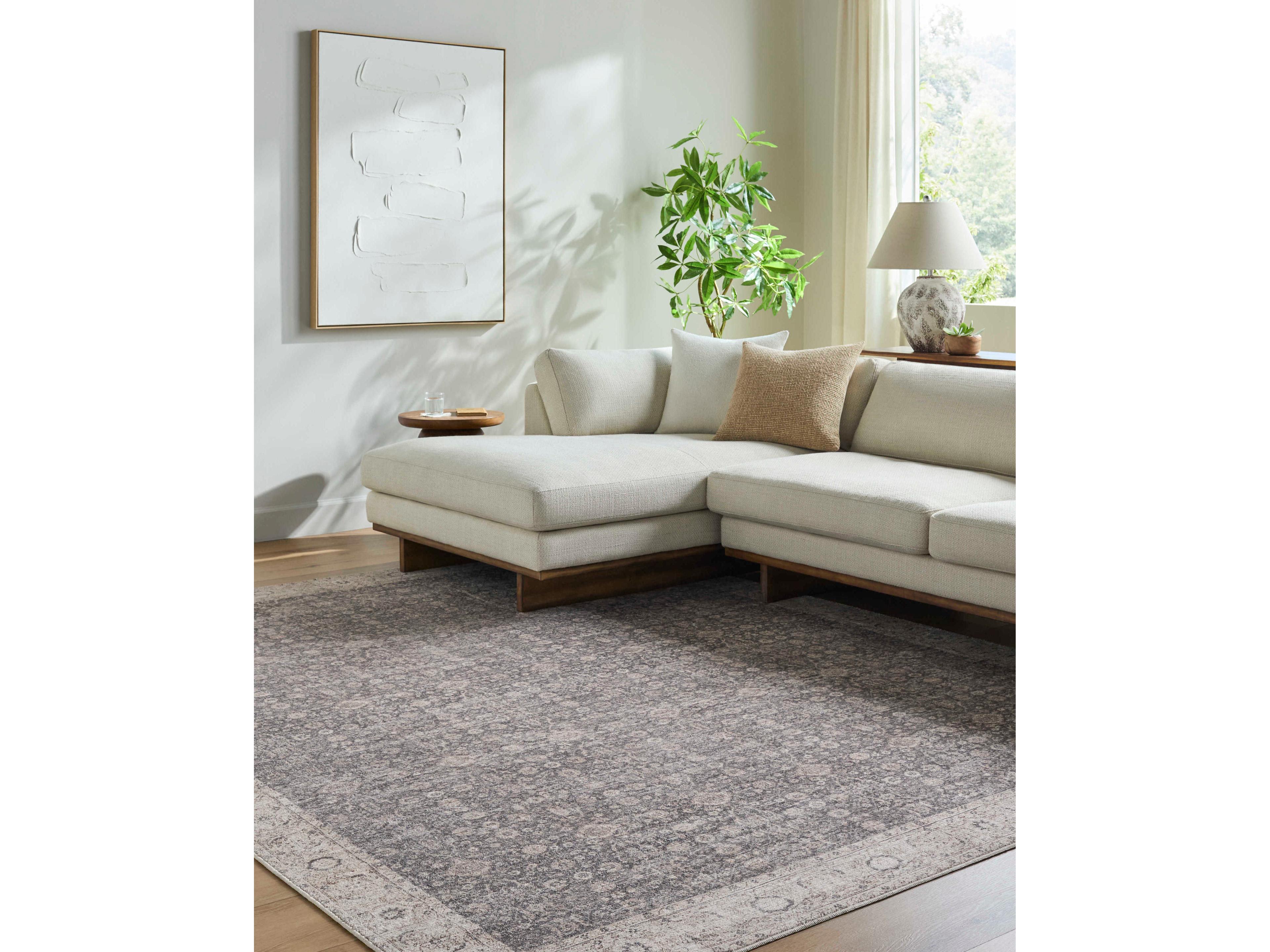 Livabliss by Surya Our Pnw Home Bordered Area Rug
