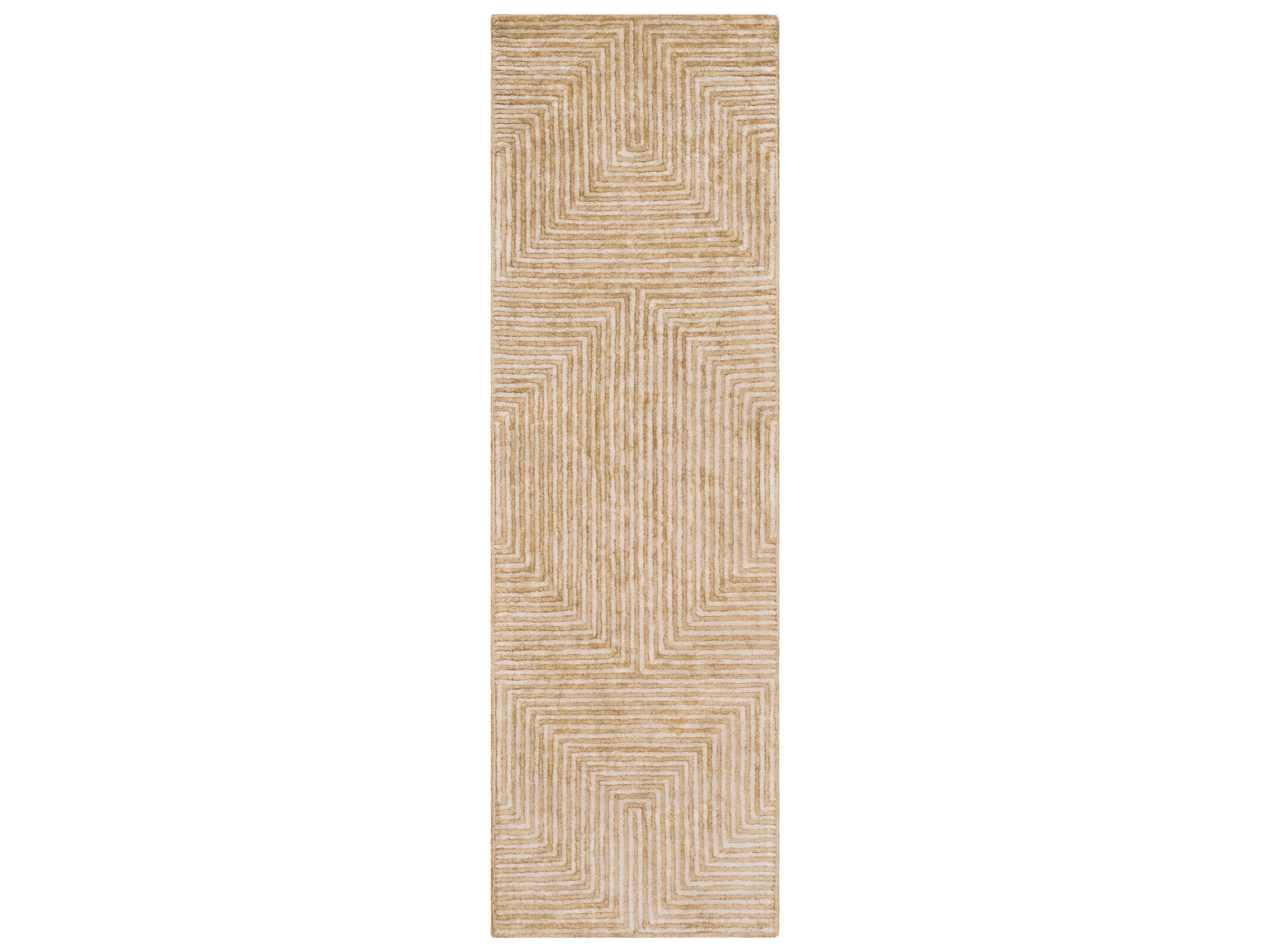 Quartz Geometric Runner Area Rug