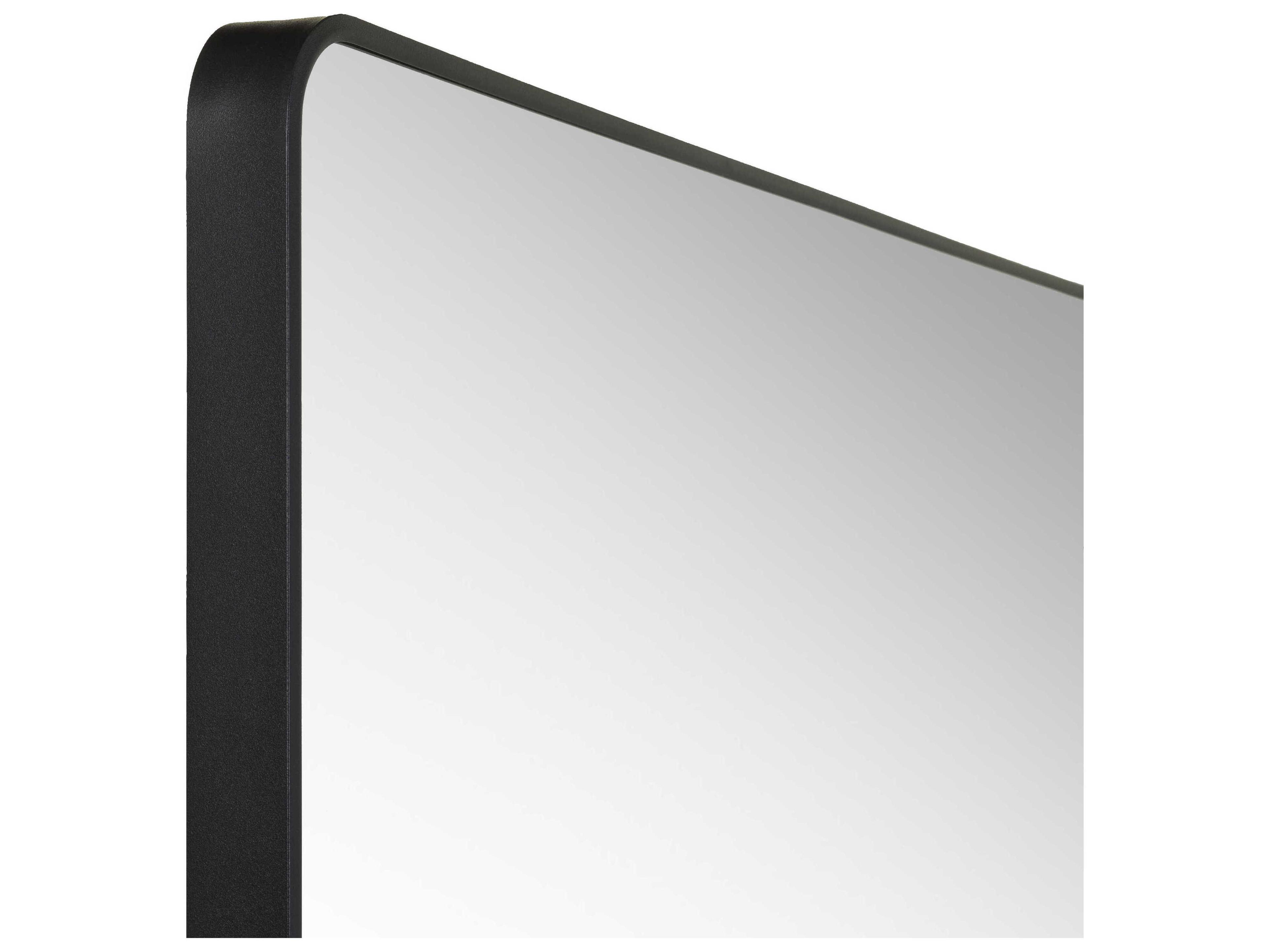 Livabliss by Surya Aranya Black Wall Mirror Rectangular