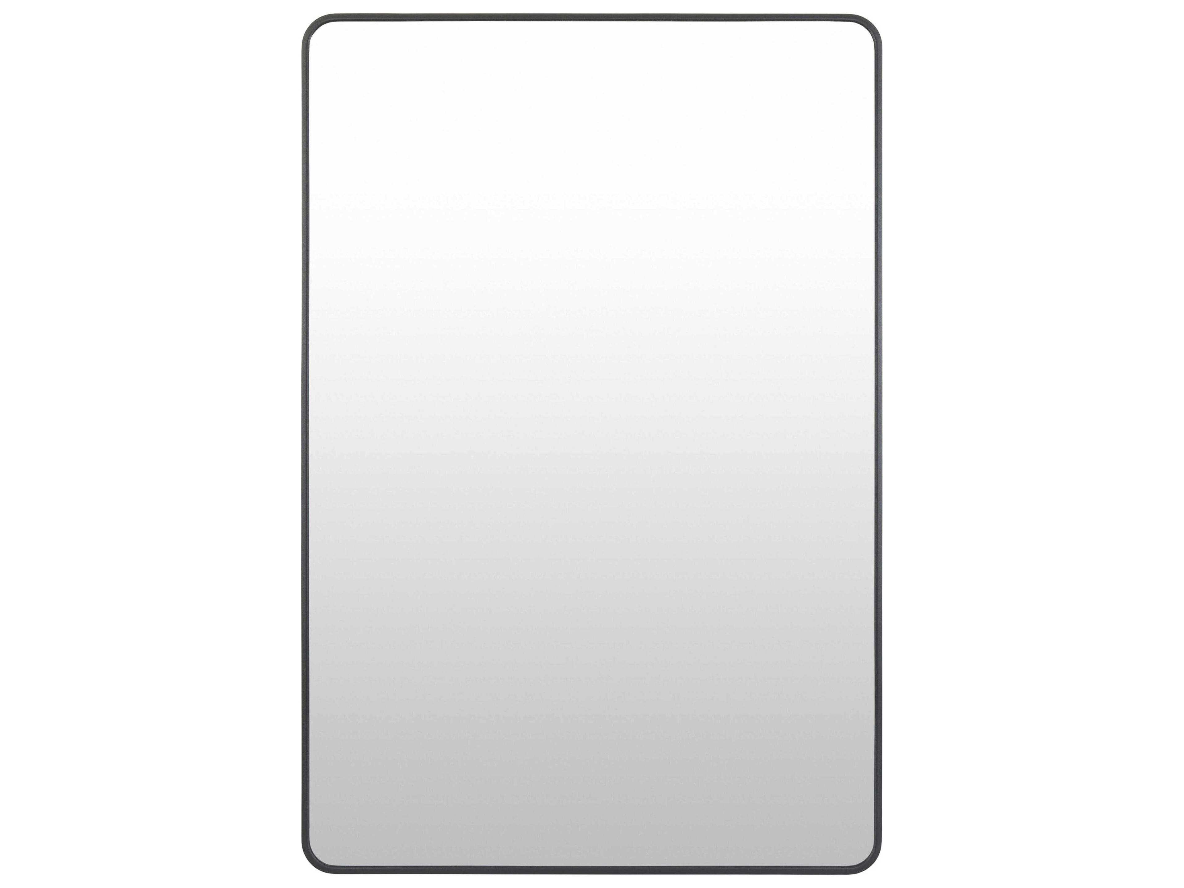 Livabliss by Surya Aranya Black Wall Mirror Rectangular