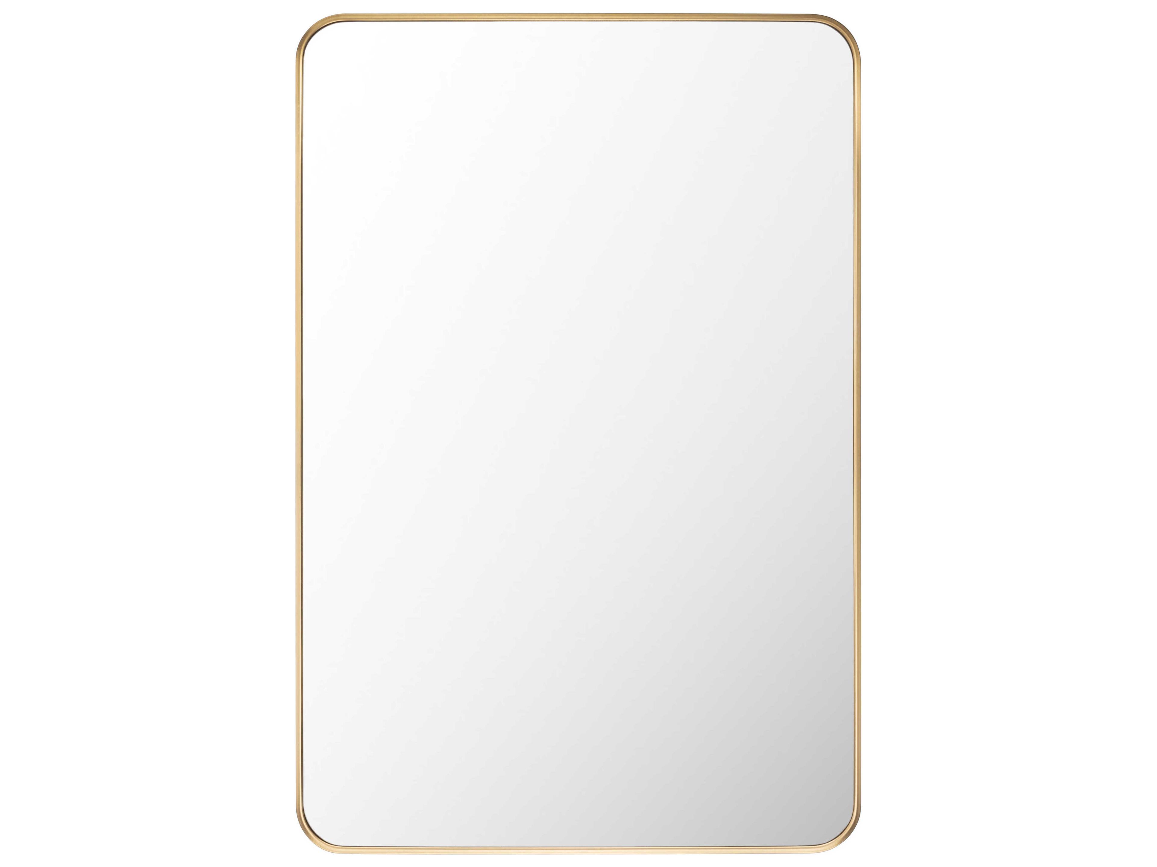 Aranya Gold Wall Mirror Rectangular