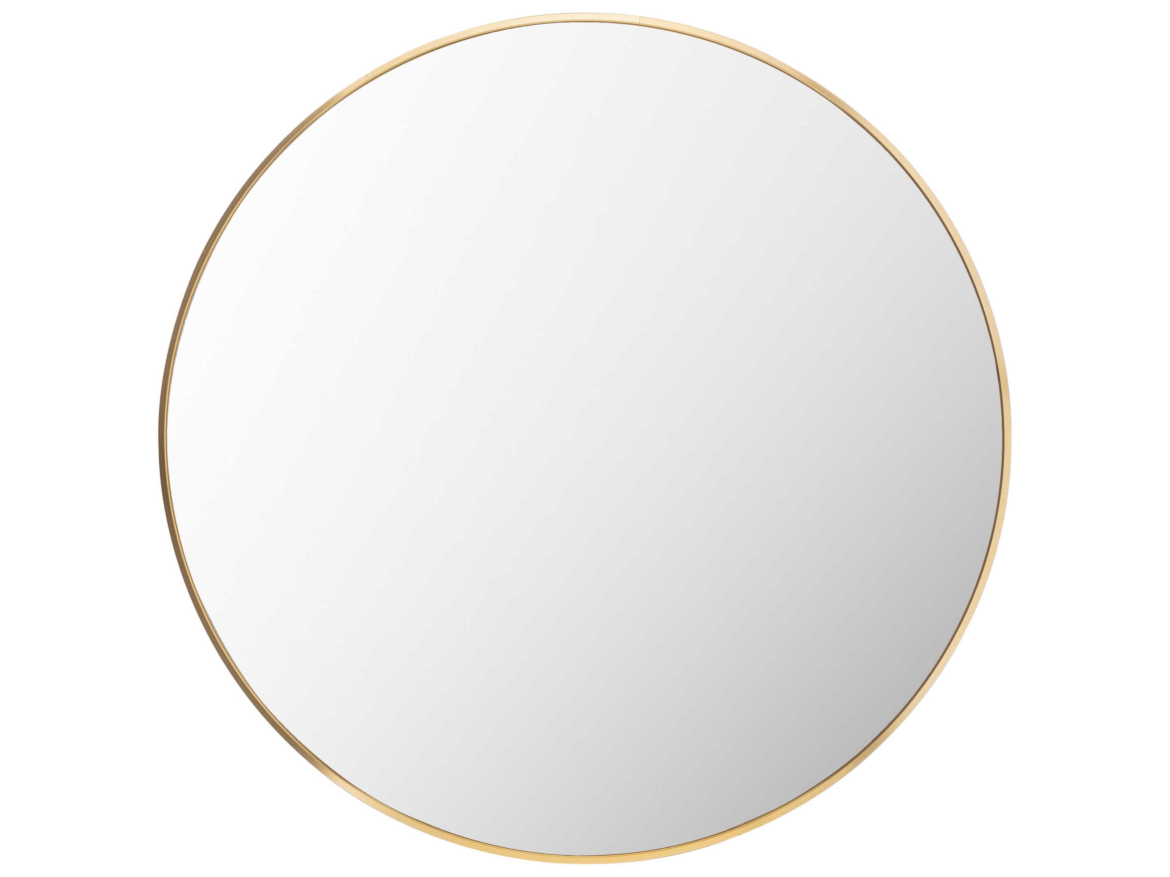 Livabliss by Surya Aranya Gold Wall Mirror Round