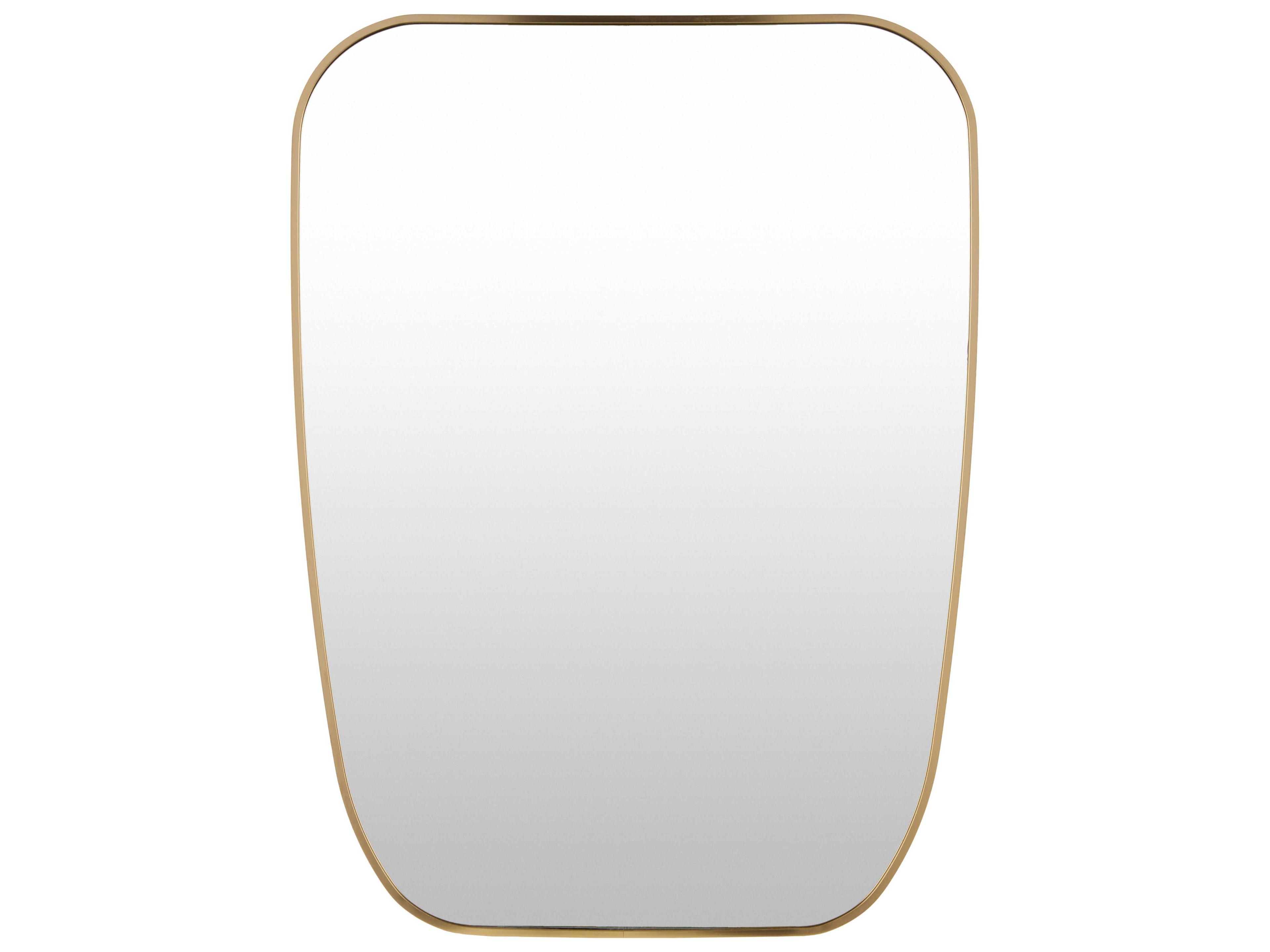 Livabliss by Surya Aranya Brushed Gold Wall Mirror