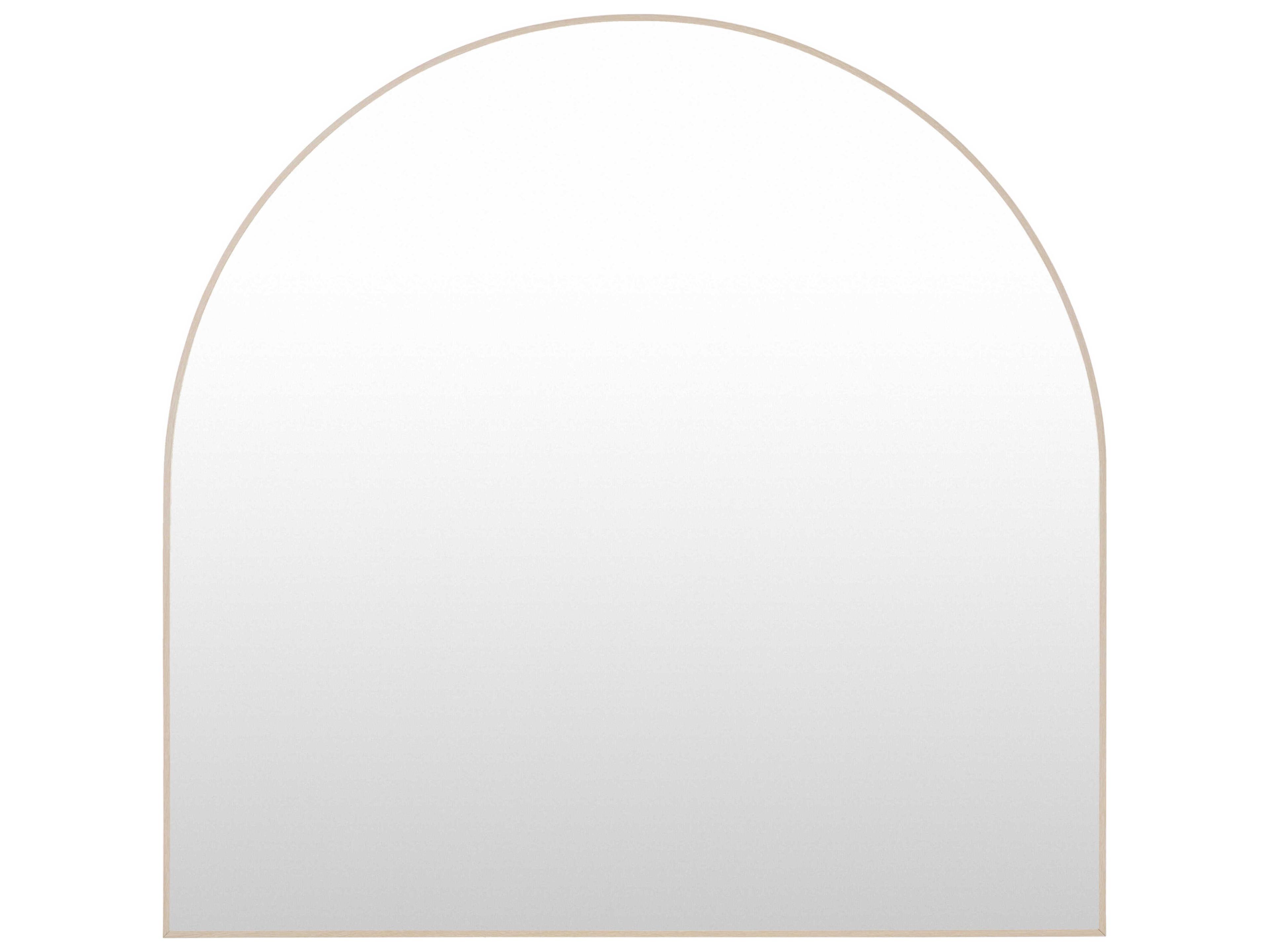 Aranya Natural Brown Wall Mirror