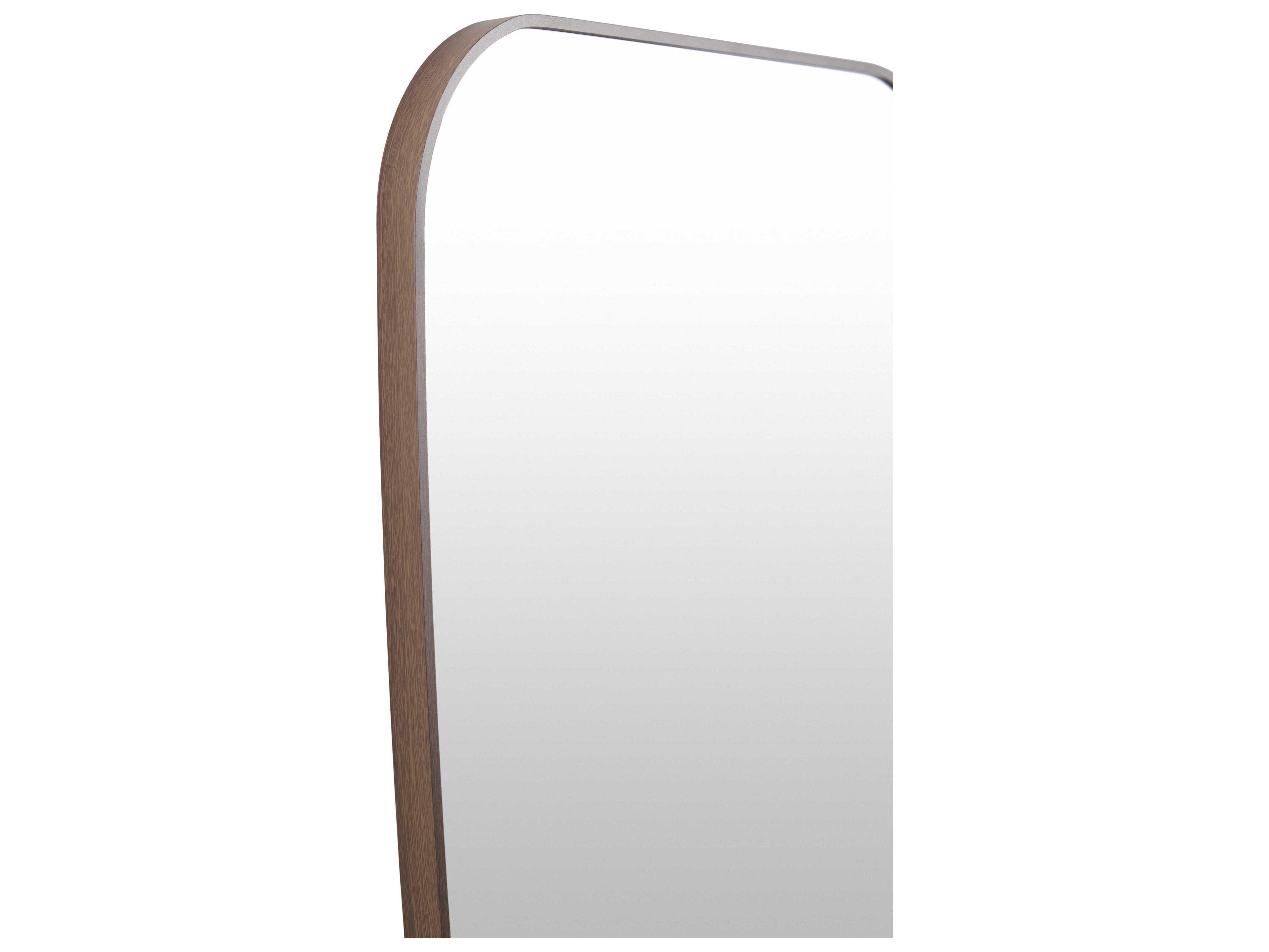 Luxecor Blissful Natural Dark Brown Wall Mirror