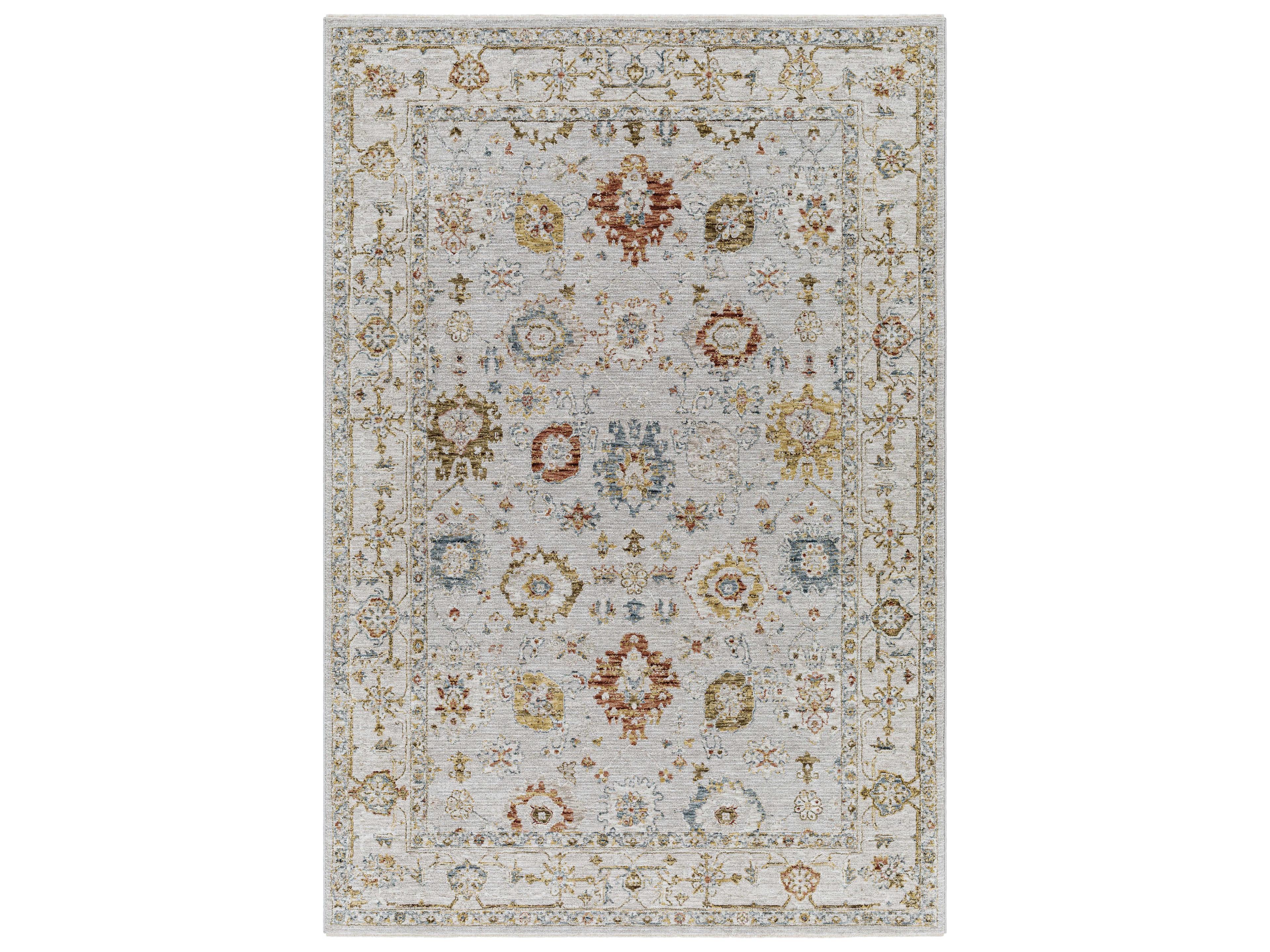 Reina Bordered Area Rug