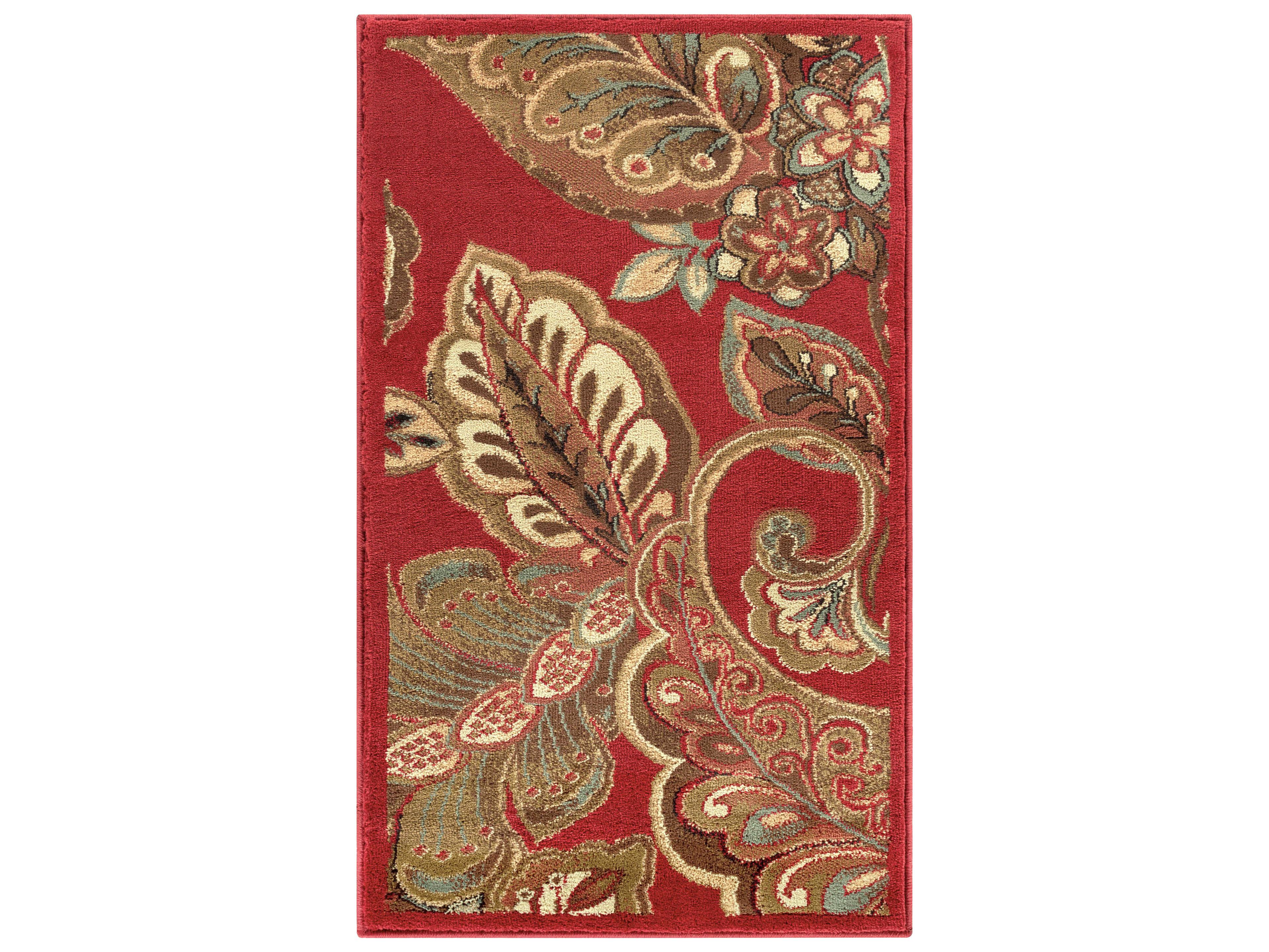 Riley Damask Runner Area Rug