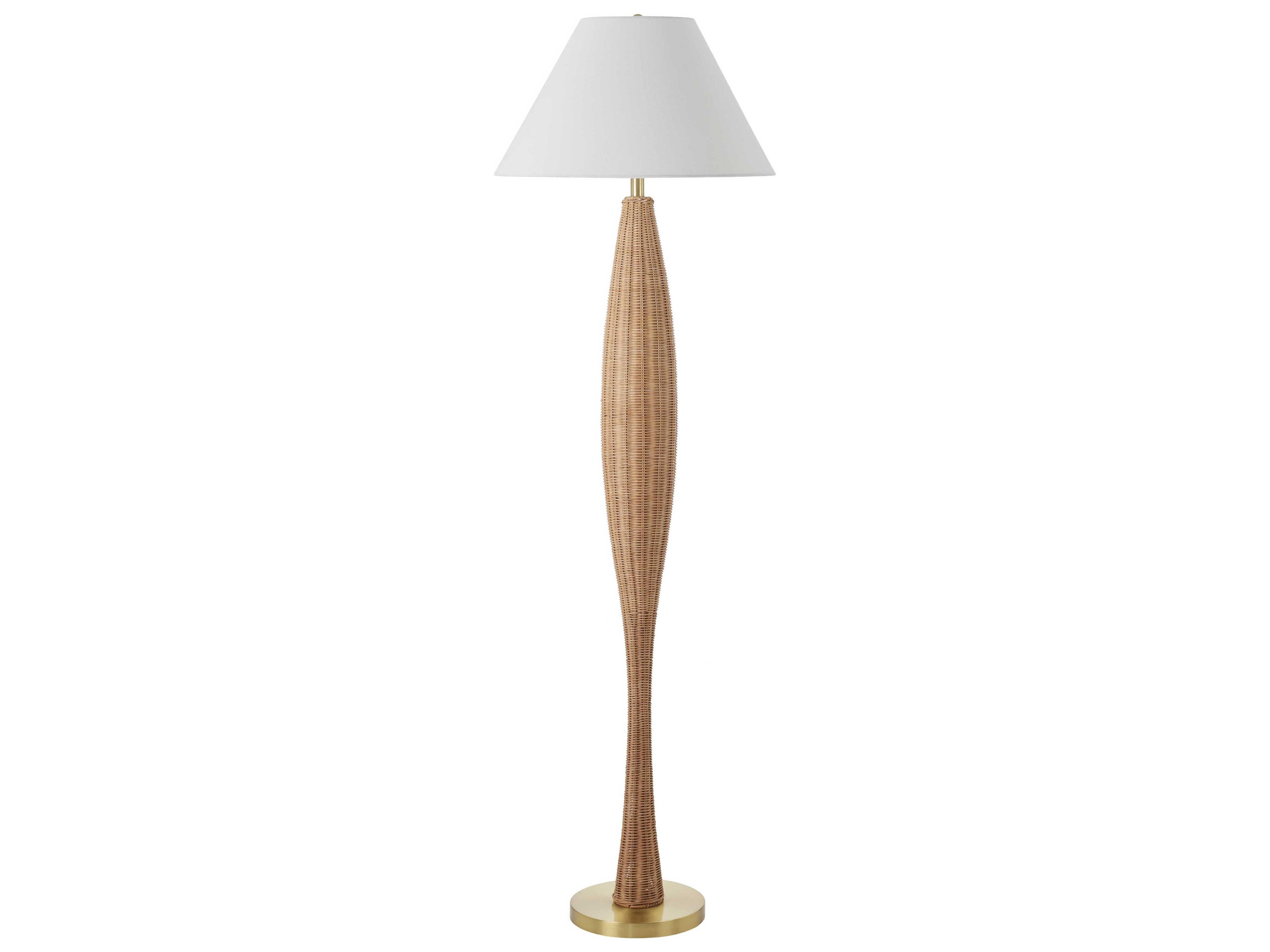 Rambla Tan Brown Floor Lamp