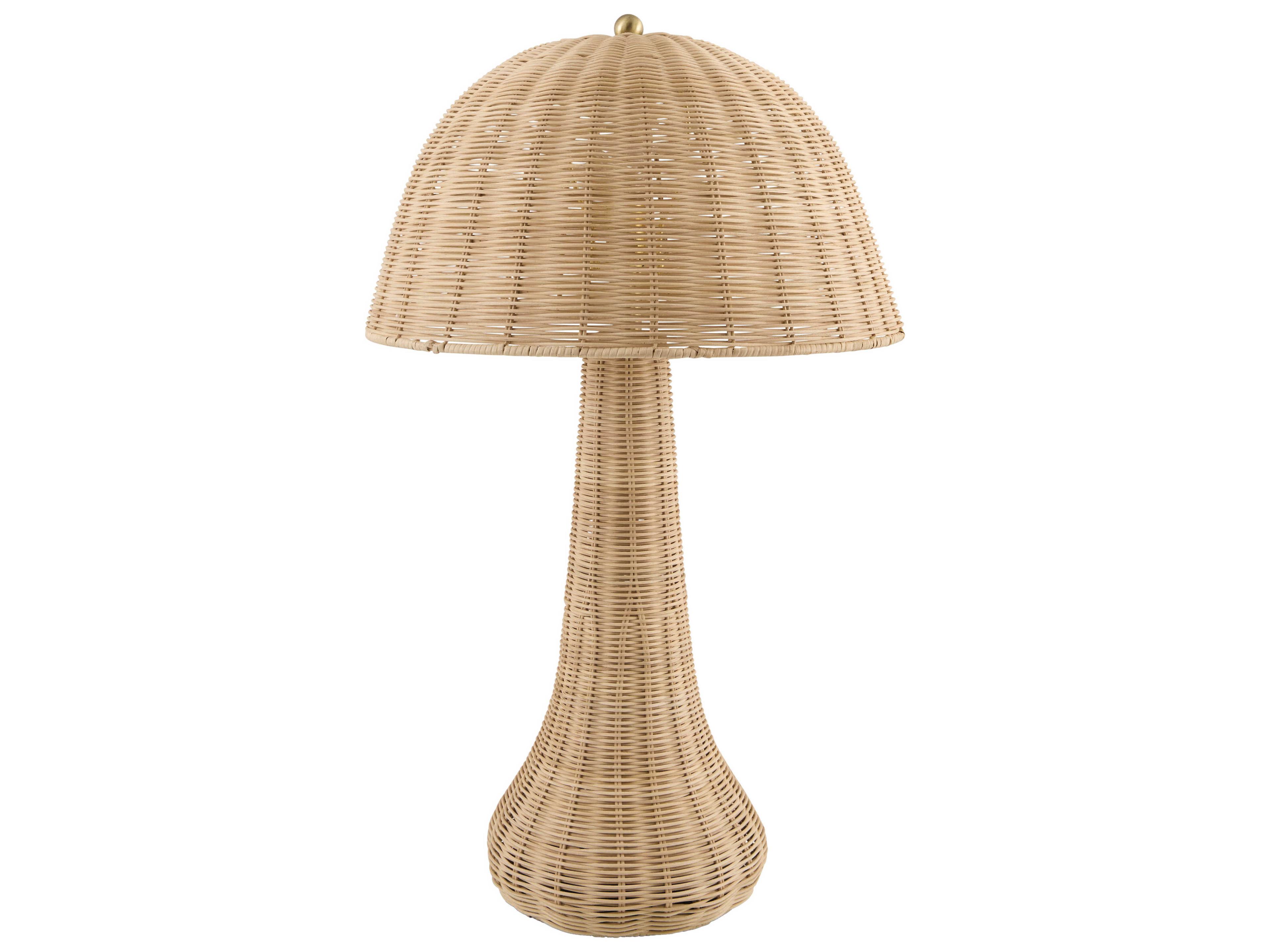 Livabliss by Surya Ripa Wheat Brown Buffet Lamp