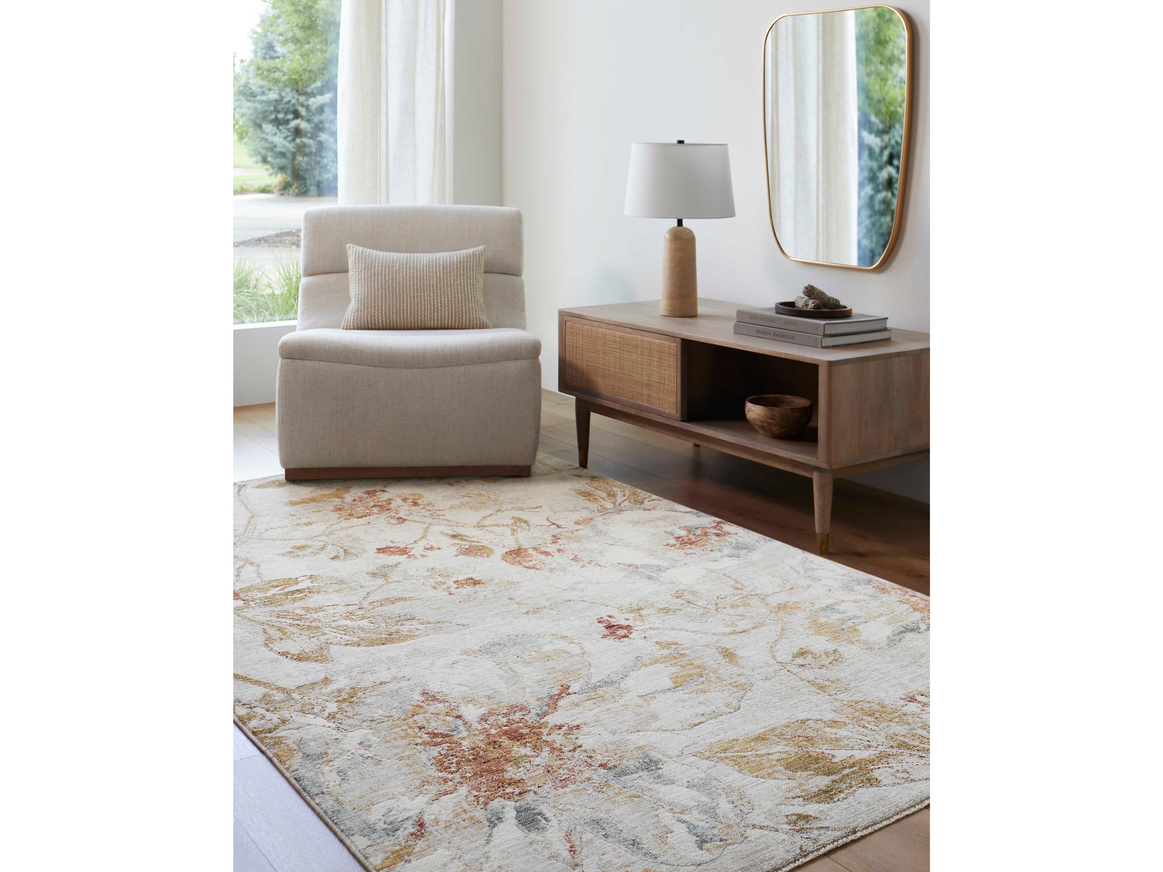 Livabliss by Surya Roseanne Floral Area Rug